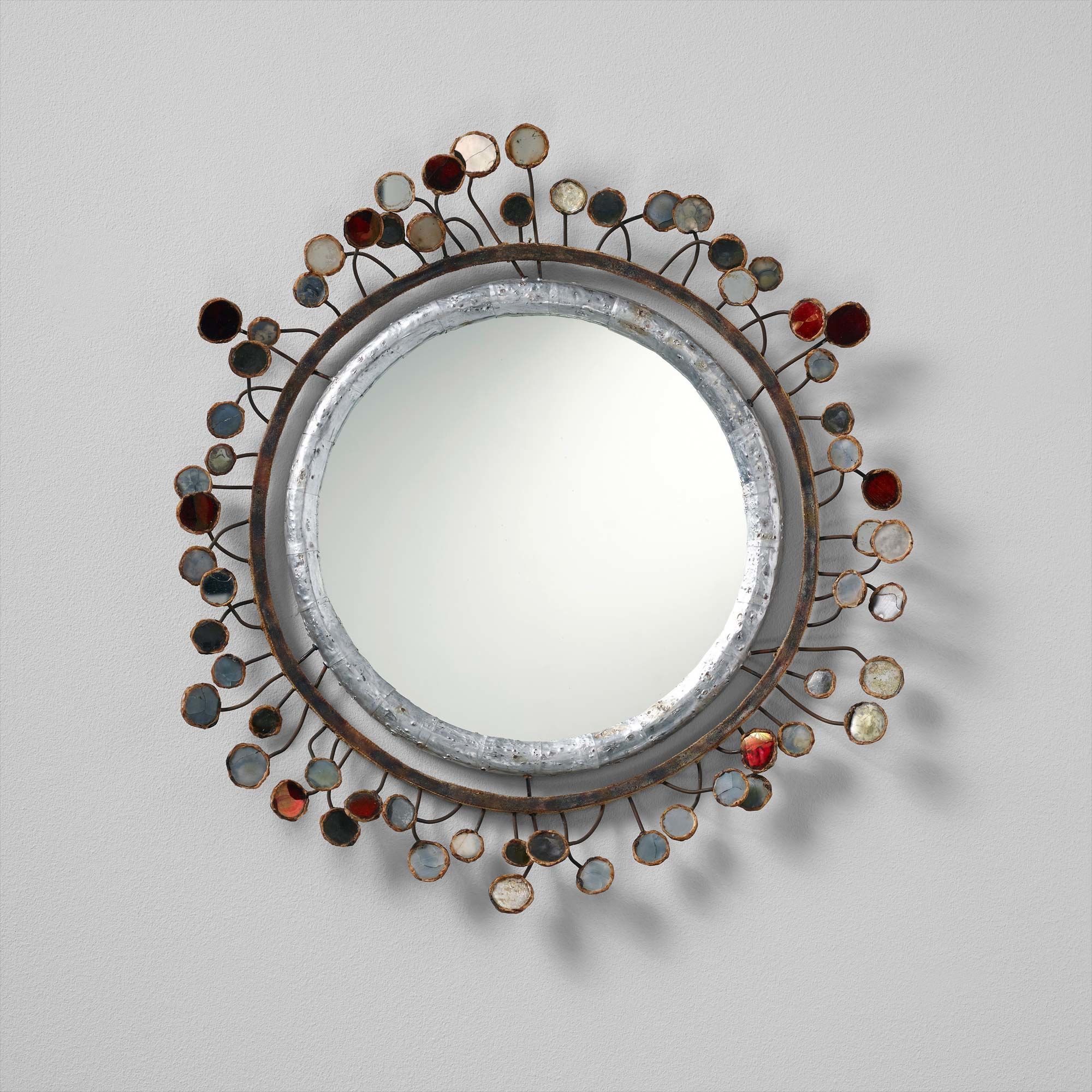 <b>LINE VAUTRIN</b> 'Sequins' mirror, circa 1961