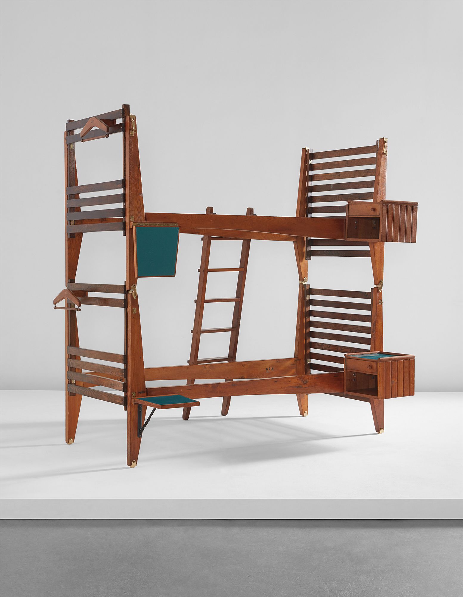 <b>CARLO MOLLINO</b><i> Set of two bunk beds, from Casa del Sole, Cervinia</i>, circa 1953
