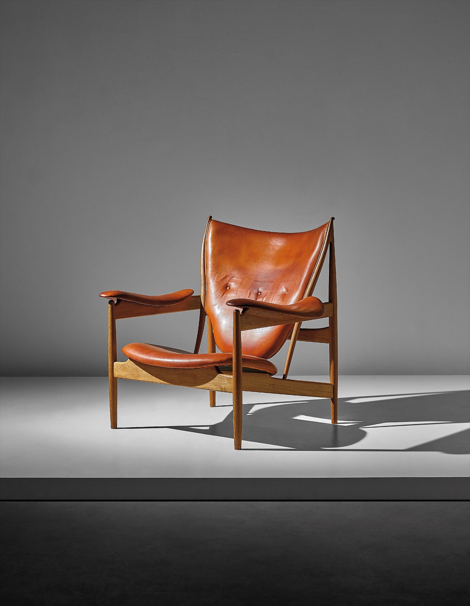 <b>FINN JUHL</b> <i>'Chieftain' armchair, model no. FJ 49 A, designed 1949</i>, executed circa 1960