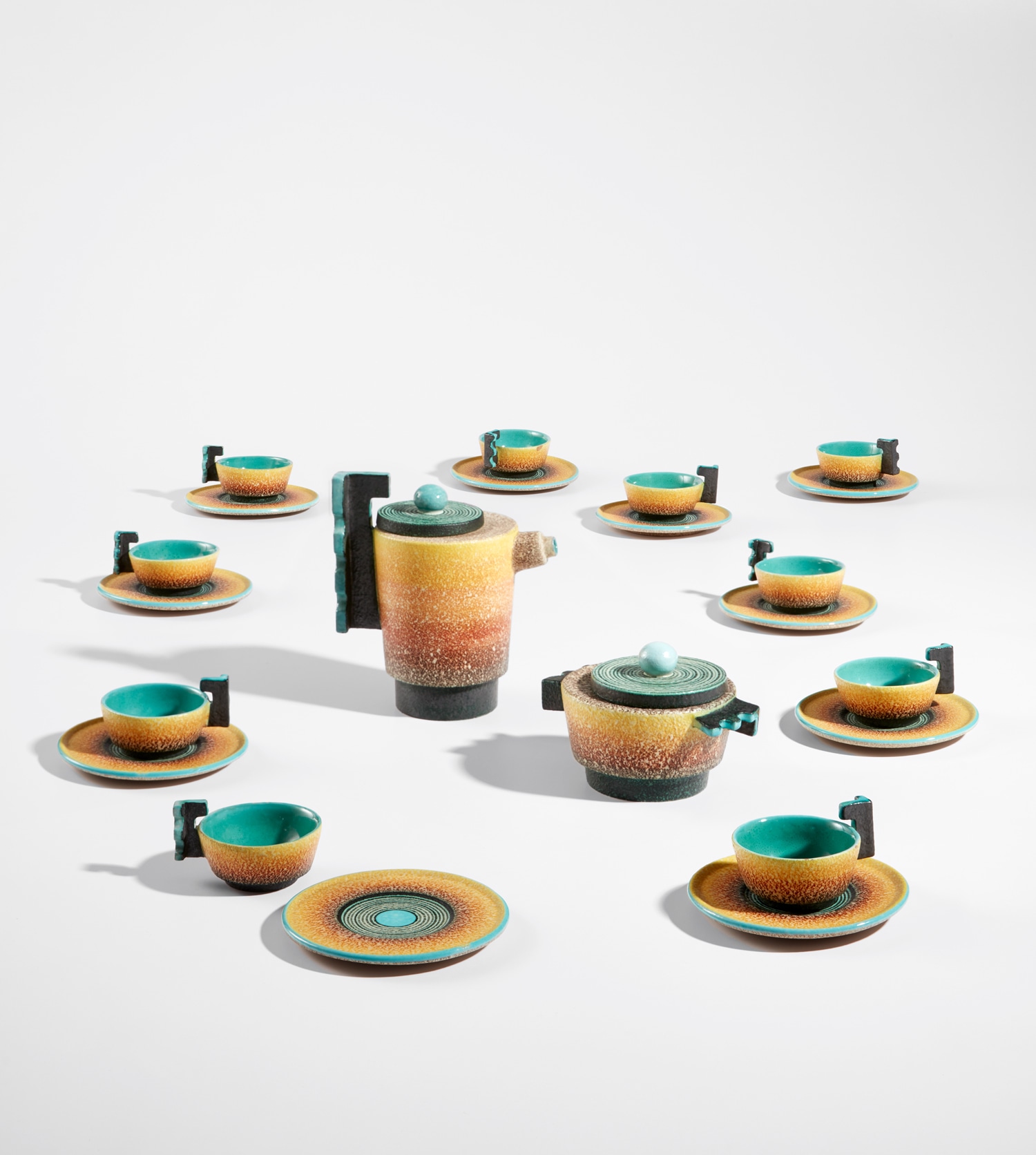 <p><strong>NIKOLAY DIULGHEROFF</strong>&nbsp;<em>Coffee service</em>, circa 1930</p>
