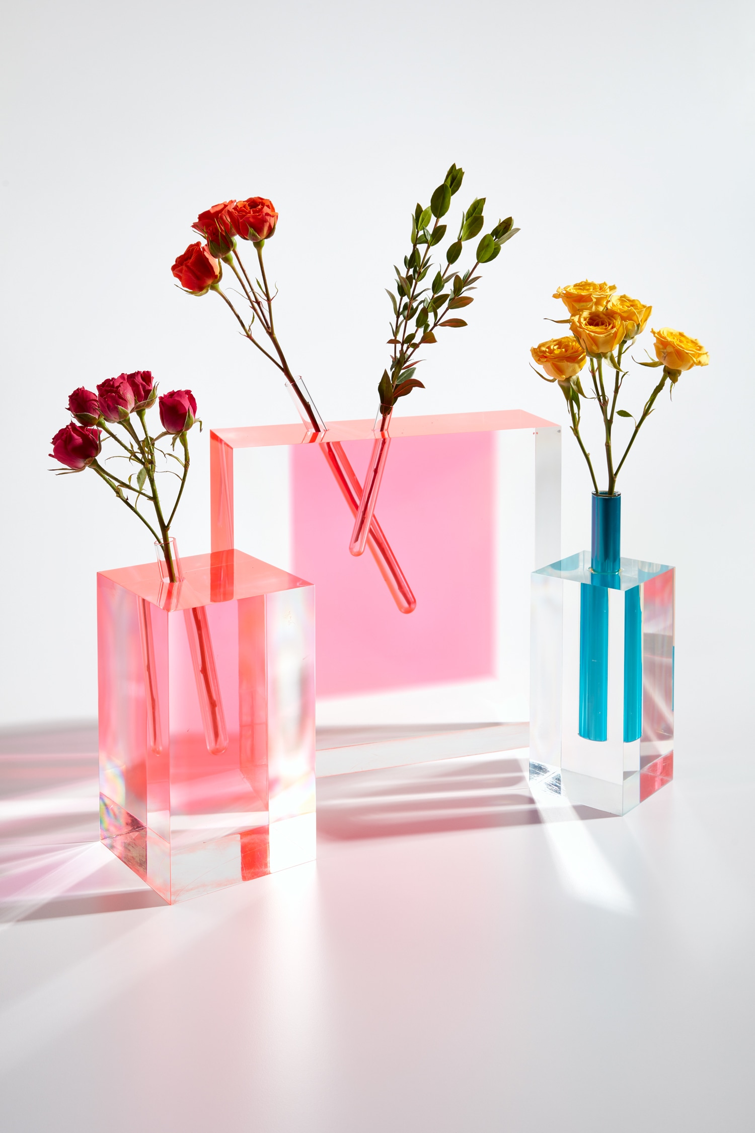 <p><strong>SHIRO KURAMATA</strong> <em>&ldquo;Flower Vase #1, #2, and #3&rdquo;</em>, circa 1989</p>
