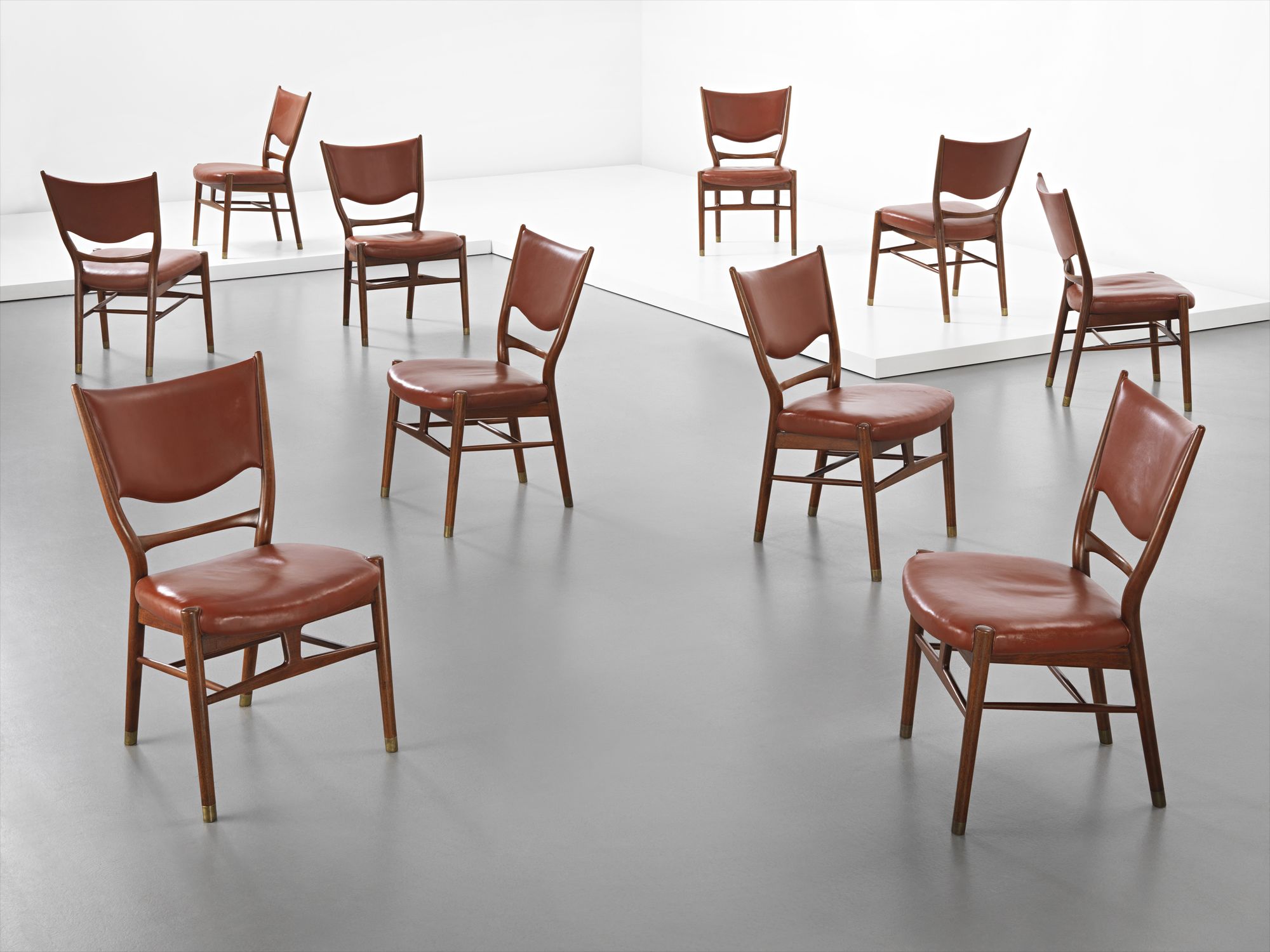 <b>FINN JUHL</b> <i>Rare set of ten dining chairs</i>, circa 1947