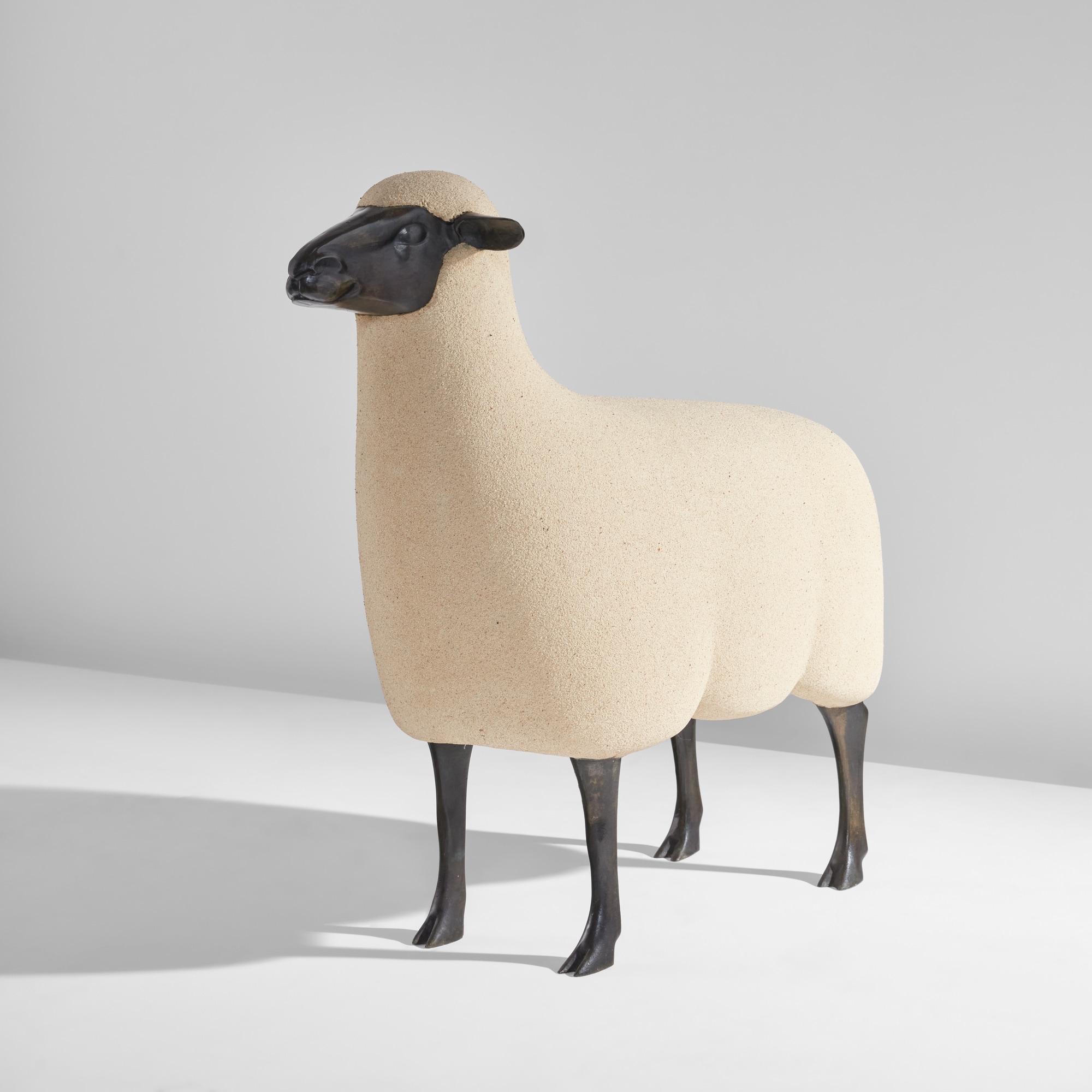 <p><strong>FRANÇOIS-XAVIER LALANNE</strong> <em>"Mouton de Pierre"</em>, designed 1979, executed 1988</p>