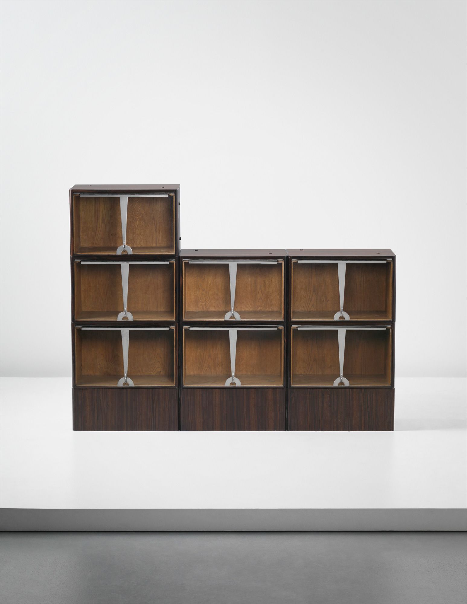 <b>&#201;MILE-JACQUES RUHLMANN</b> <i>'SAD 29' modular bookcase, model no. 2431NR,</i> circa 1929