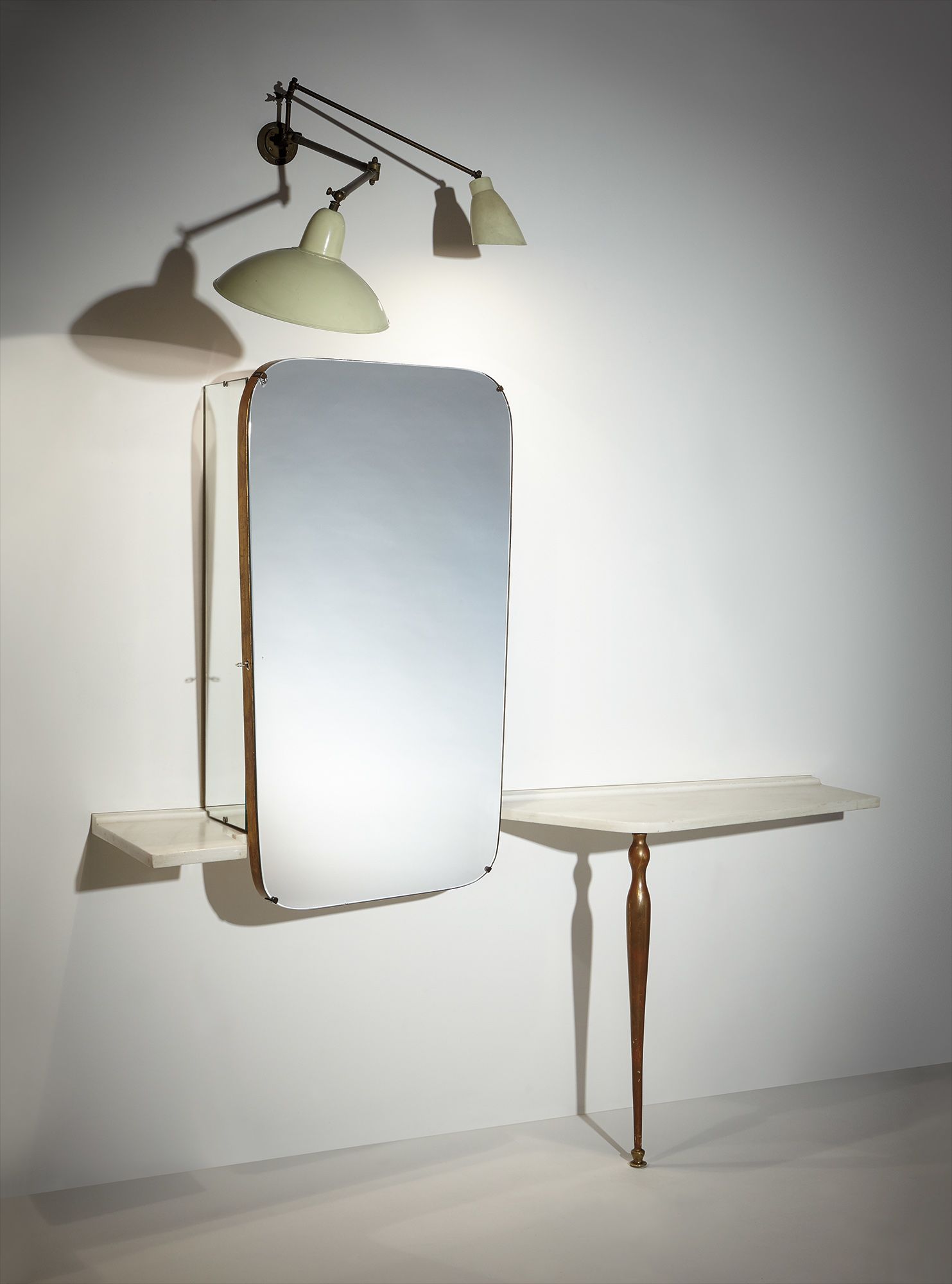 <b>CARLO MOLLINO </b>Unique 'specchio-armadio,' from the Ada and Cesare Minola House, Turin, circa 1944-1946