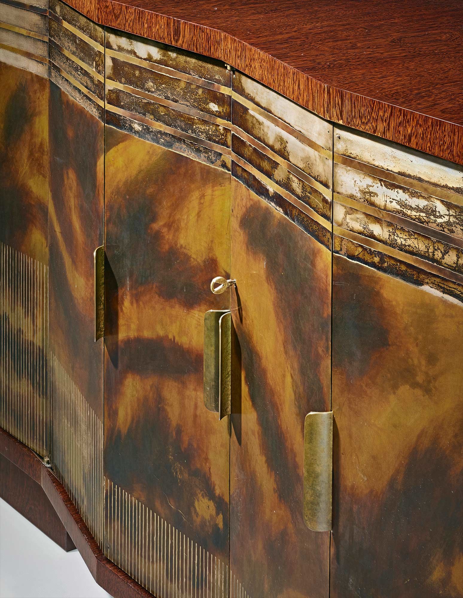 <b>EUGÈNE PRINTZ AND JEAN DUNAND</b> Important sideboard, circa 1927