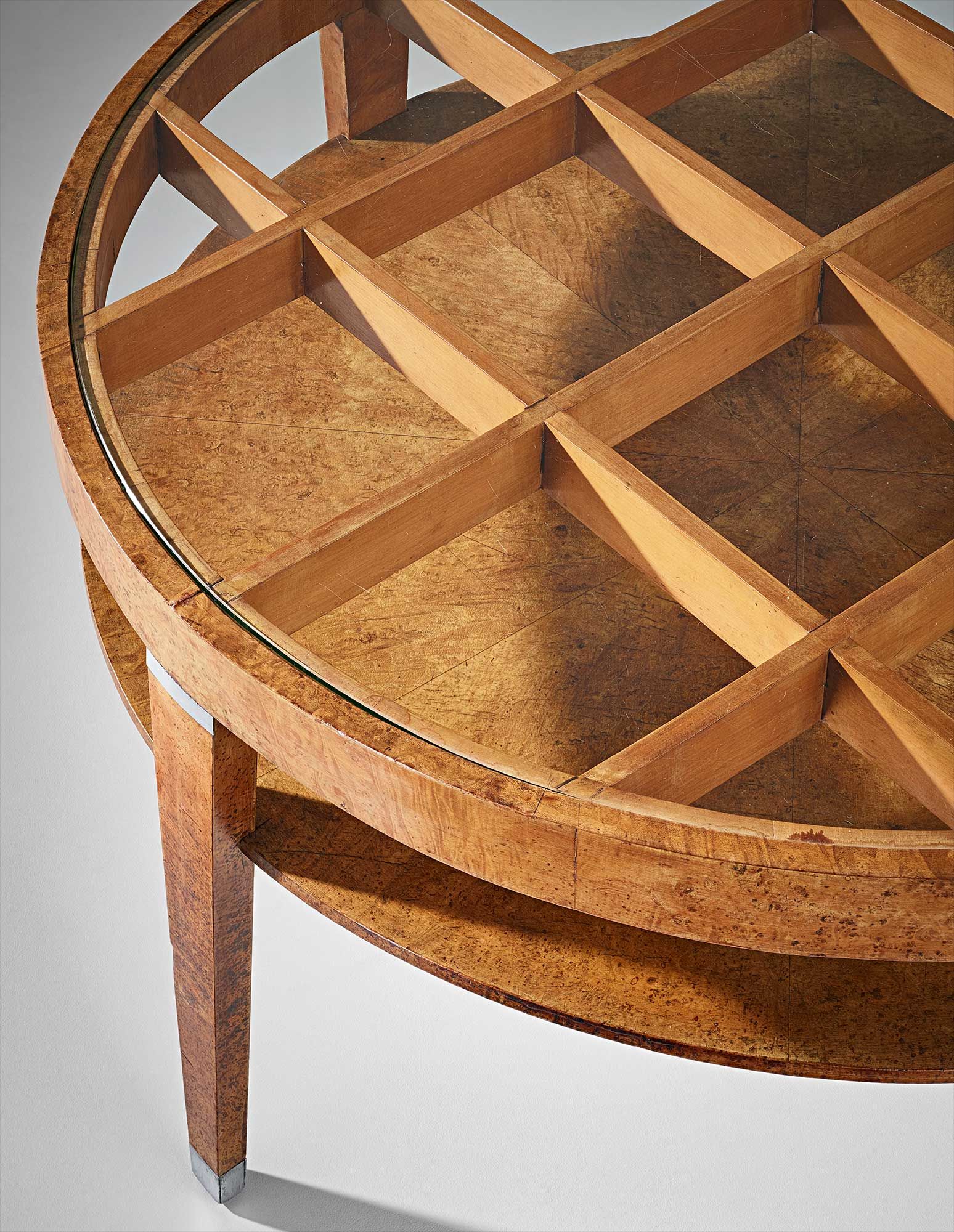 <b>GIO PONTI</b> Unique tiered coffee table, circa 1940