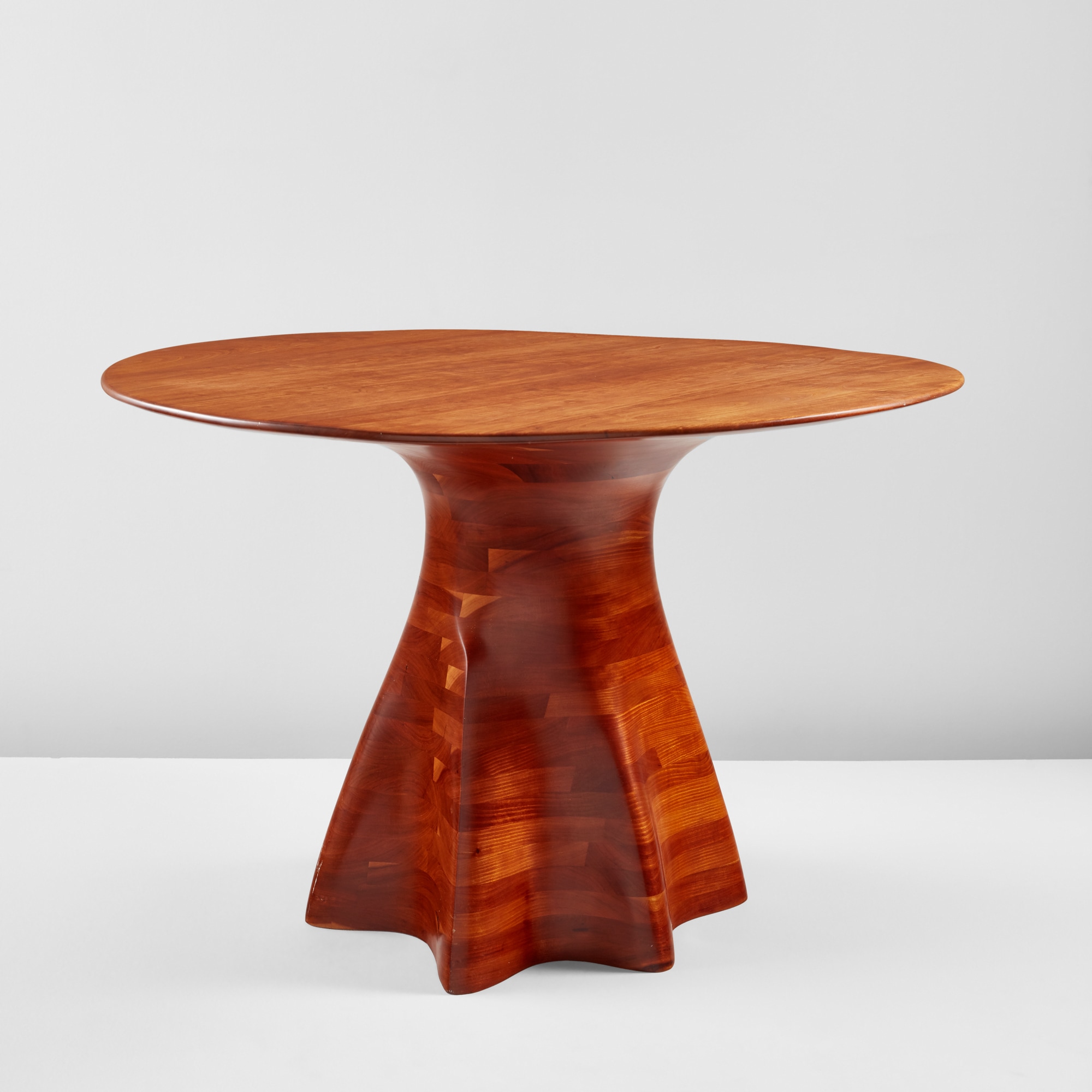 <p><strong>WENDELL CASTLE</strong><em> center table</em>, 1973</p>