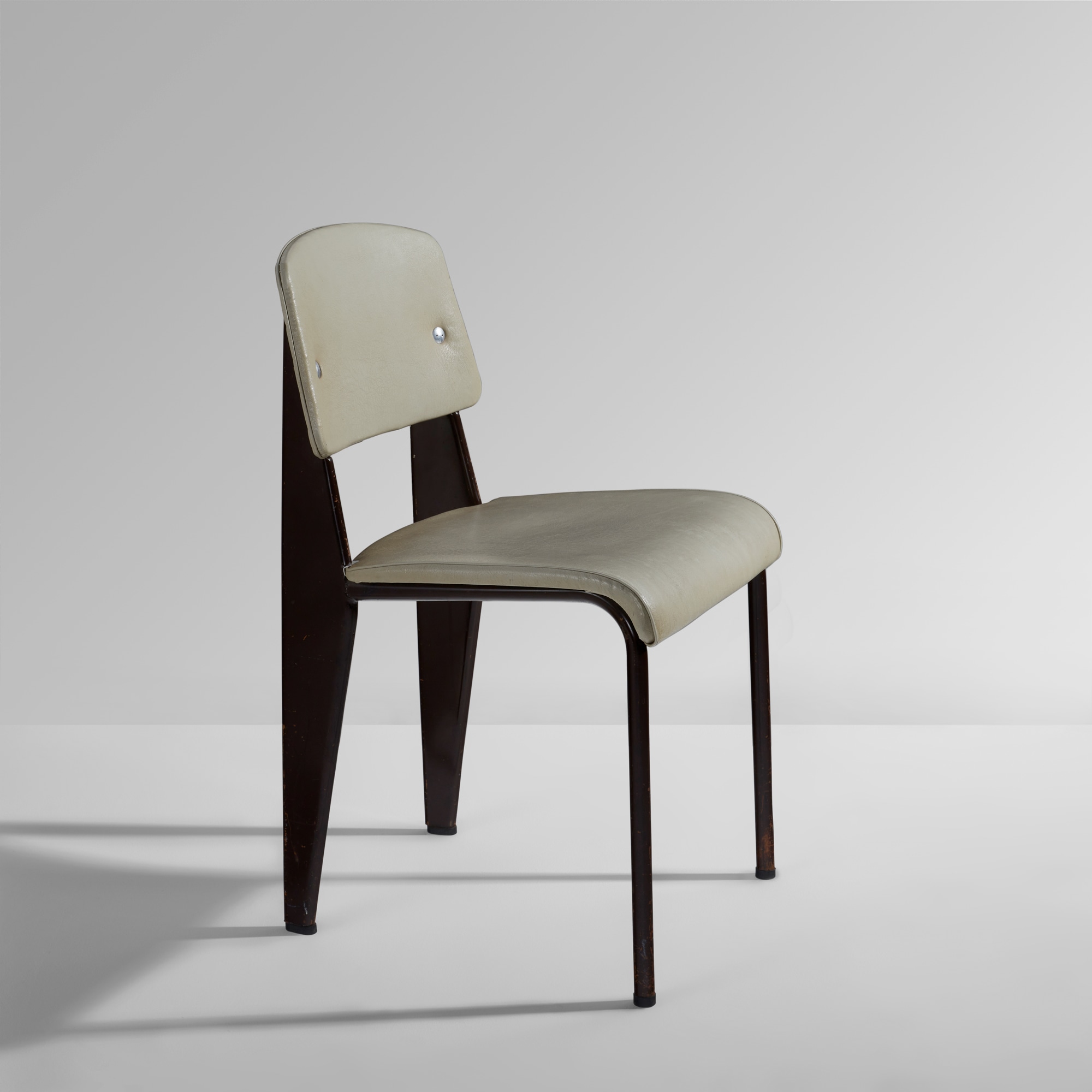 <p><strong>JEAN PROUVÉ </strong><em>"Semi-metal" chair, model no. 306,</em> designed 1950, produced 1950-1969</p>
