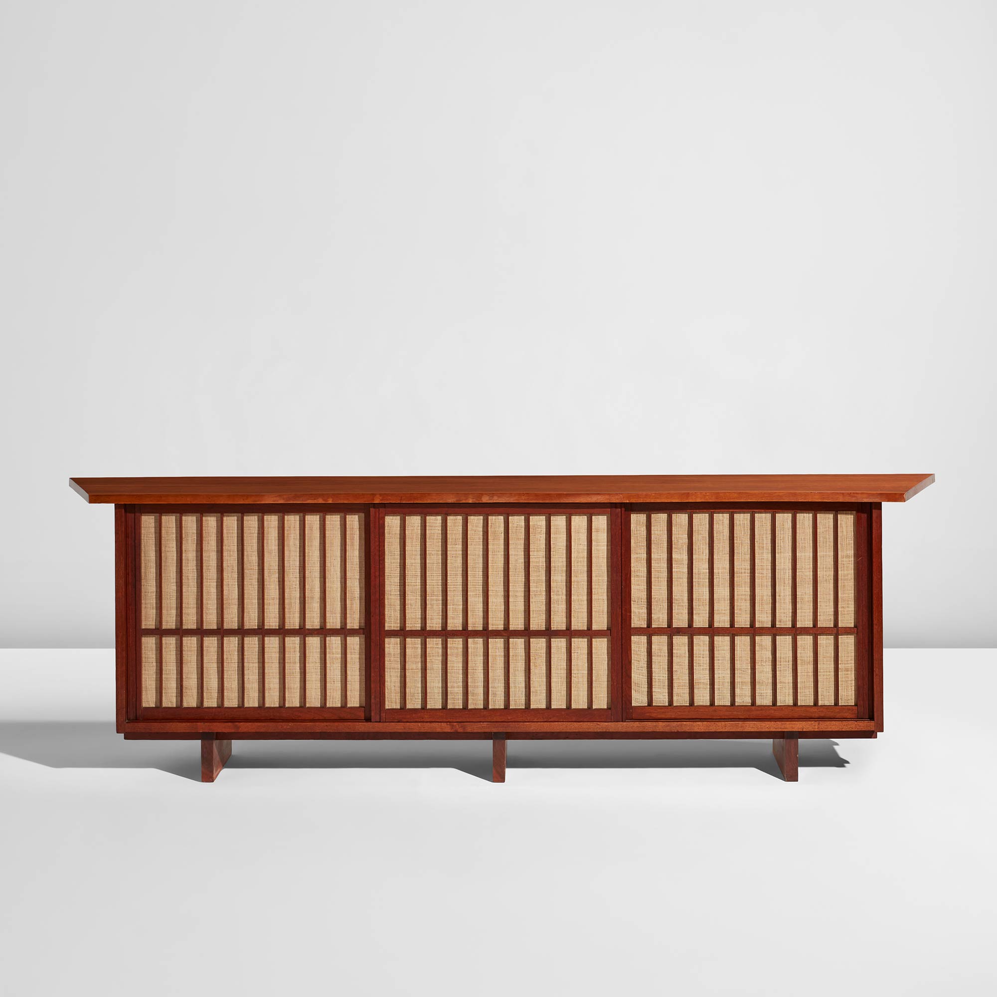 <p><strong>GEORGE NAKASHIMA </strong><em>Three-door cabinet</em>, 1956</p>