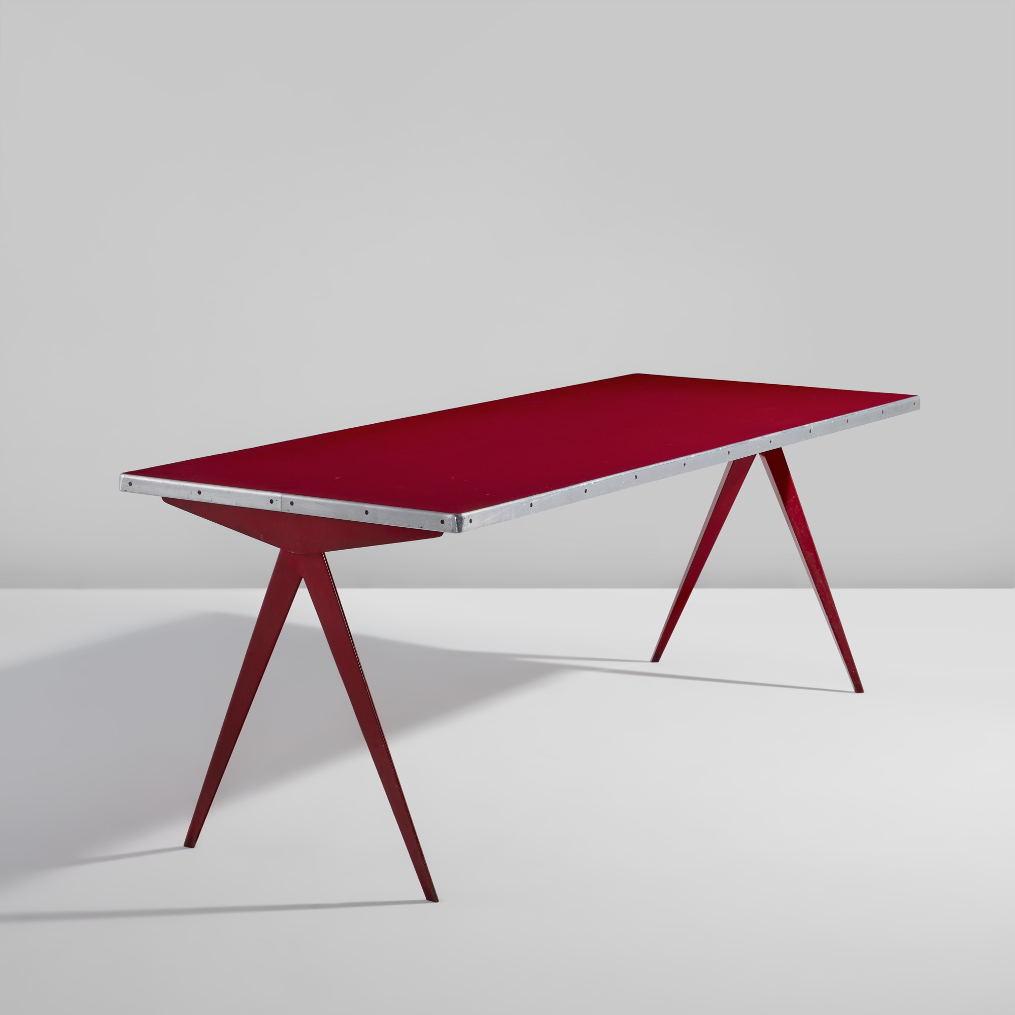 <p><strong>JEAN PROUV&Eacute;</strong><em>&nbsp;&quot;Compas&quot; table, model no. 512,</em> designed 1953</p>
