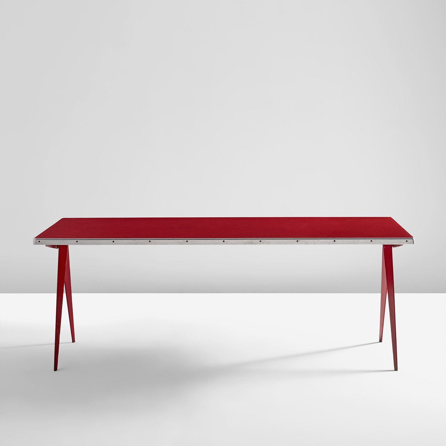 JEAN PROUVÉ CONCEPTEUR-CONSTRUCTEUR 223: JEAN PROUVÉ, Demountable 'Semi-Metal' chair No. 300