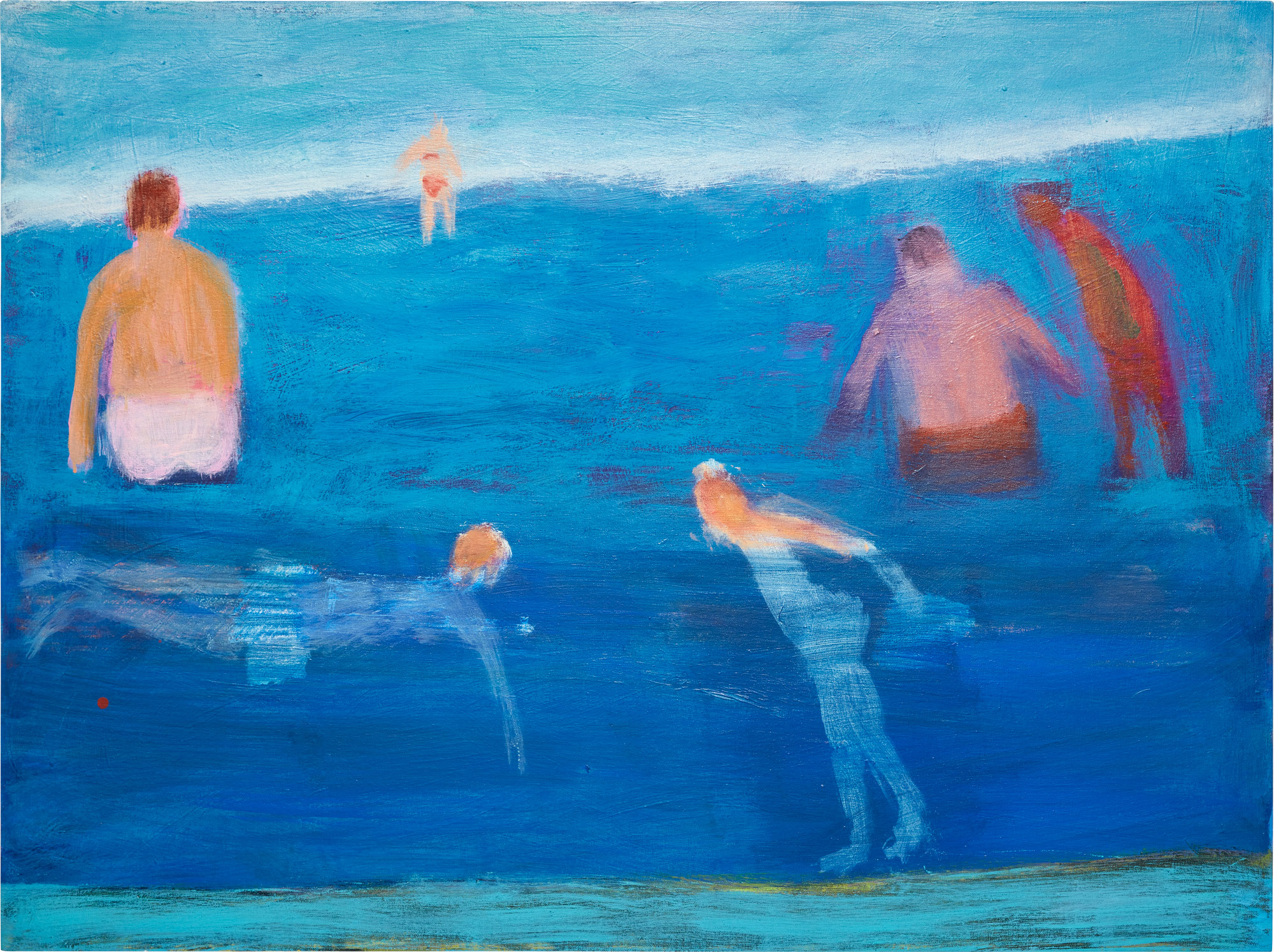 <p><strong>KATHERINE BRADFORD</strong> <em>Six Swimmer Ocean Swim</em>, 2022</p>