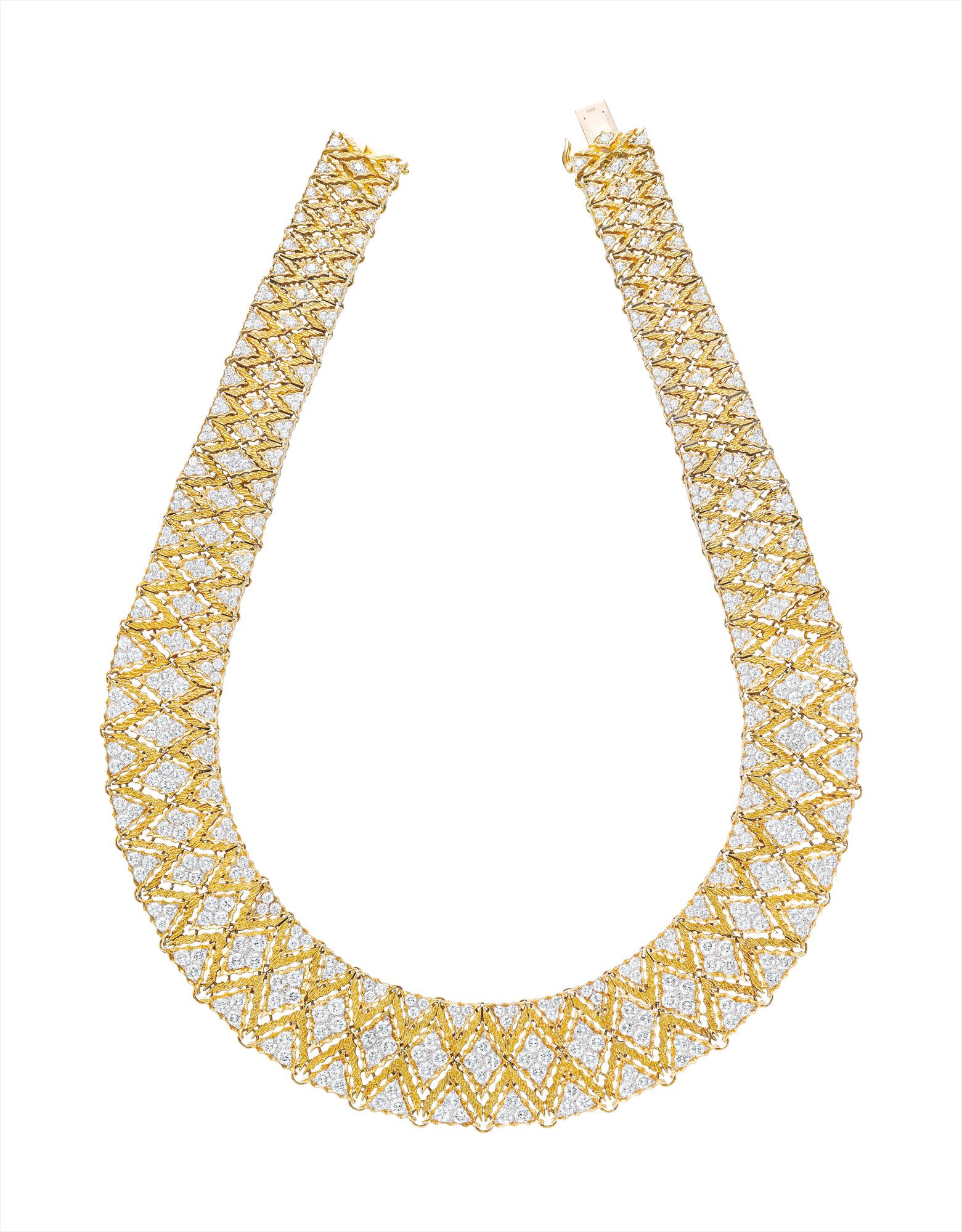 A Gold and Diamond Necklace, <i>Buccellati</i>