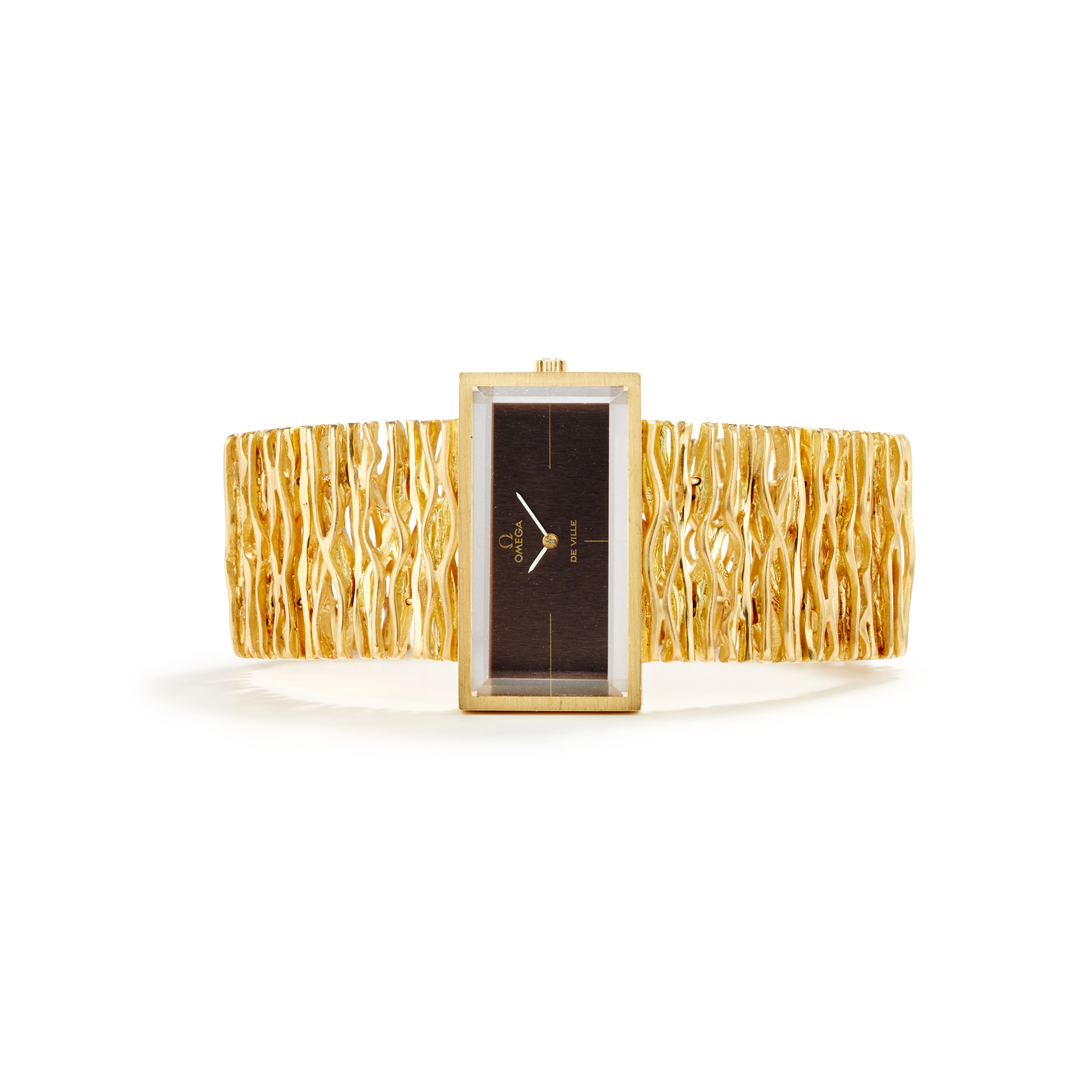 <p><strong>OMEGA.</strong> A Gold ‘De Ville’ Wristwatch</p>