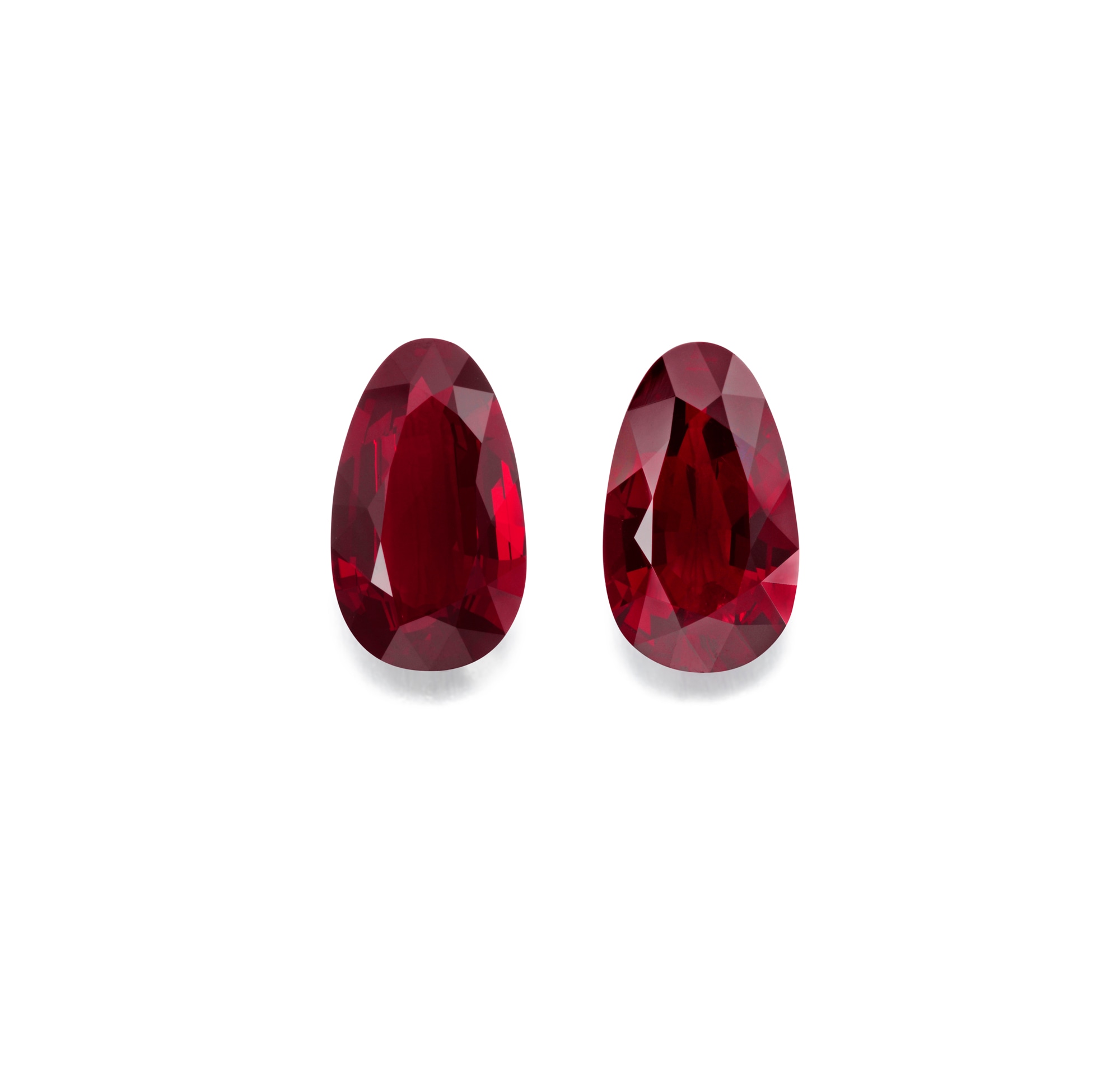 <p>A Rare Pair of Spinels</p>