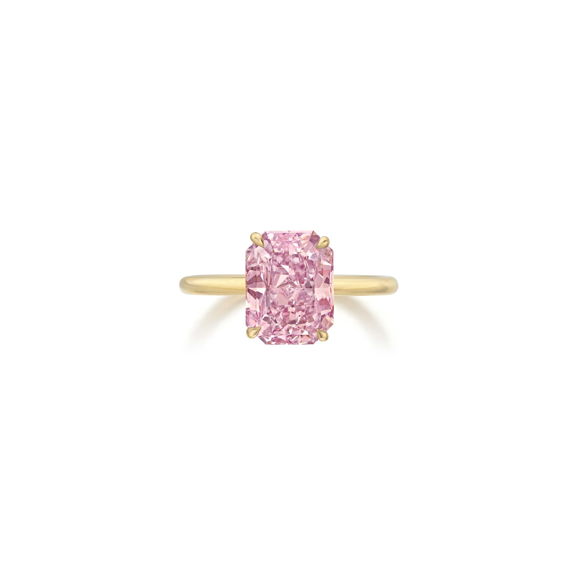 <p><em>Fancy Intense Pink Diamond Ring</em></p>