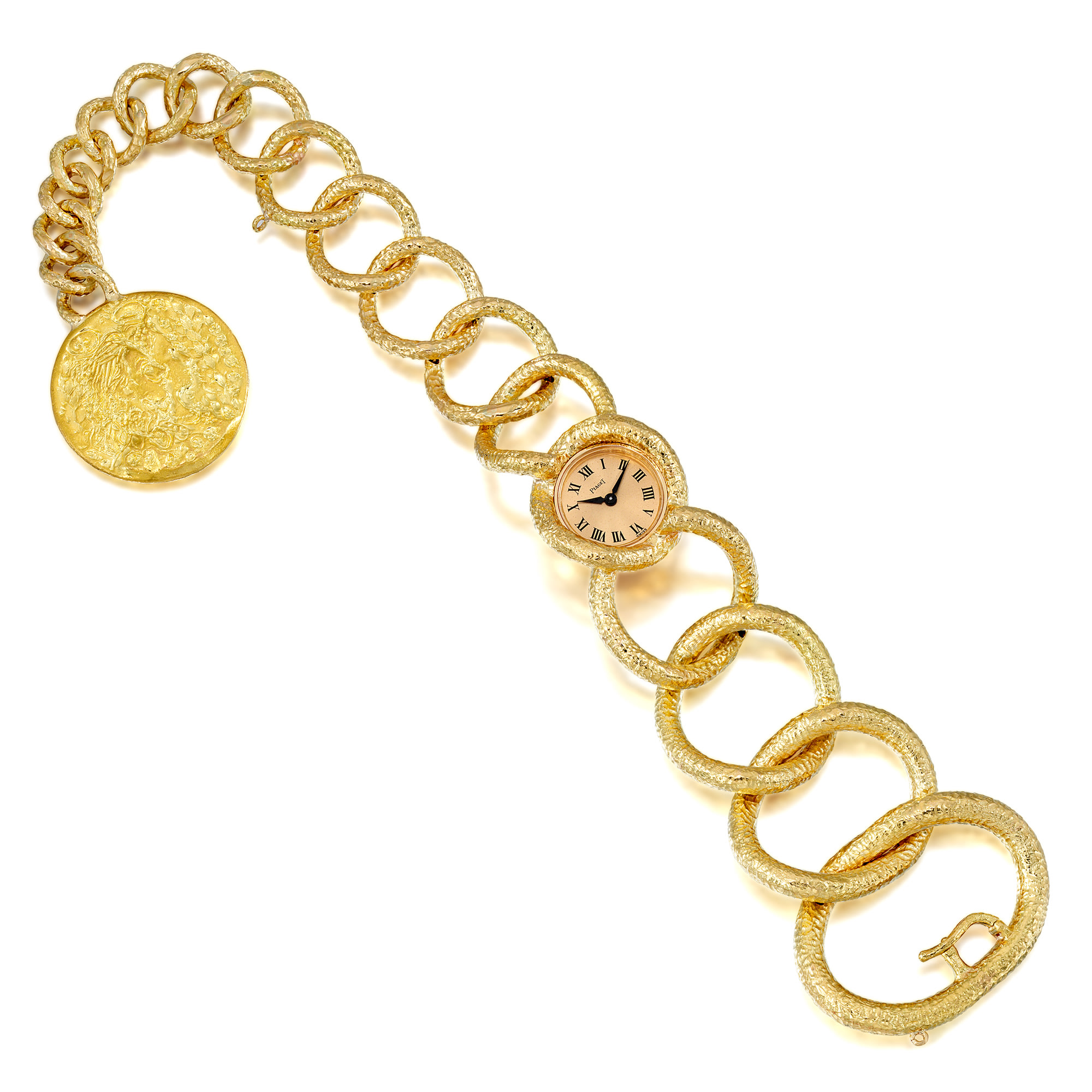 <p>Salvador Dali for <strong>PIAGET</strong><em> A Gold ‘Dali d’or’ Wristwatch </em></p>