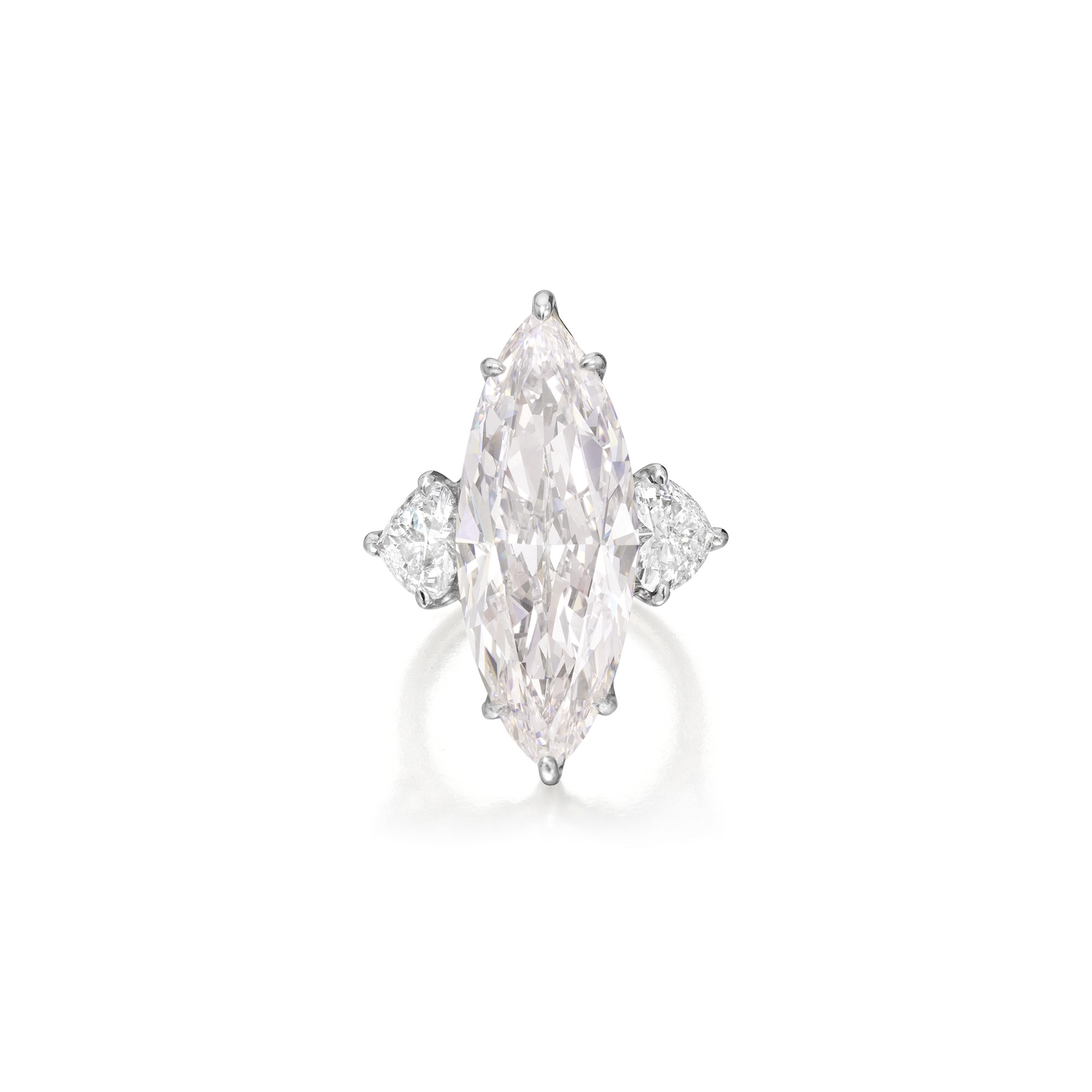 <p><em>Impressive Very Light Pink Diamond Ring, weighing 15.12 carats, VVS2, potential, Type IIa</em></p>