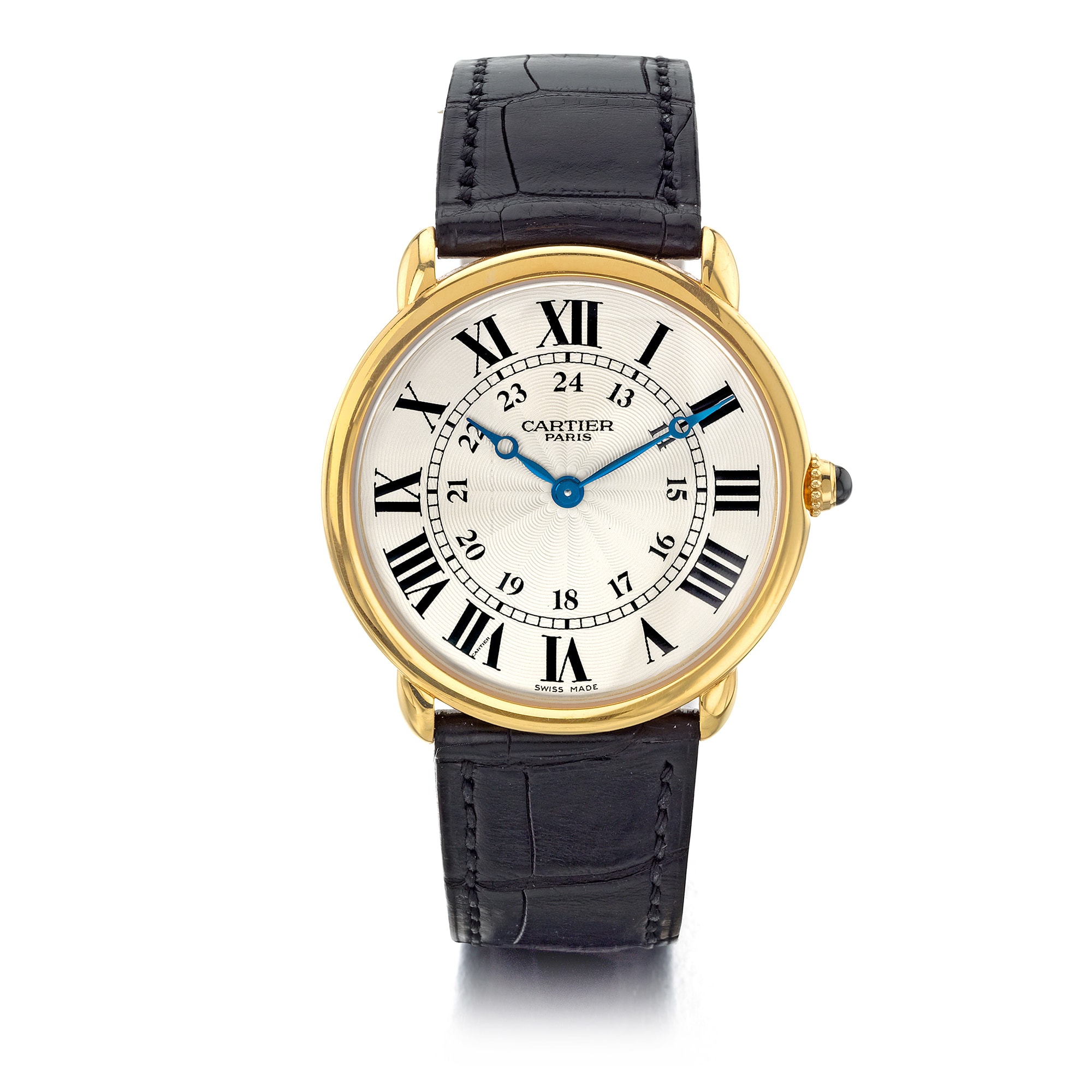 <p><strong>CARTIER.</strong> A Rondo Automatic Watch</p>