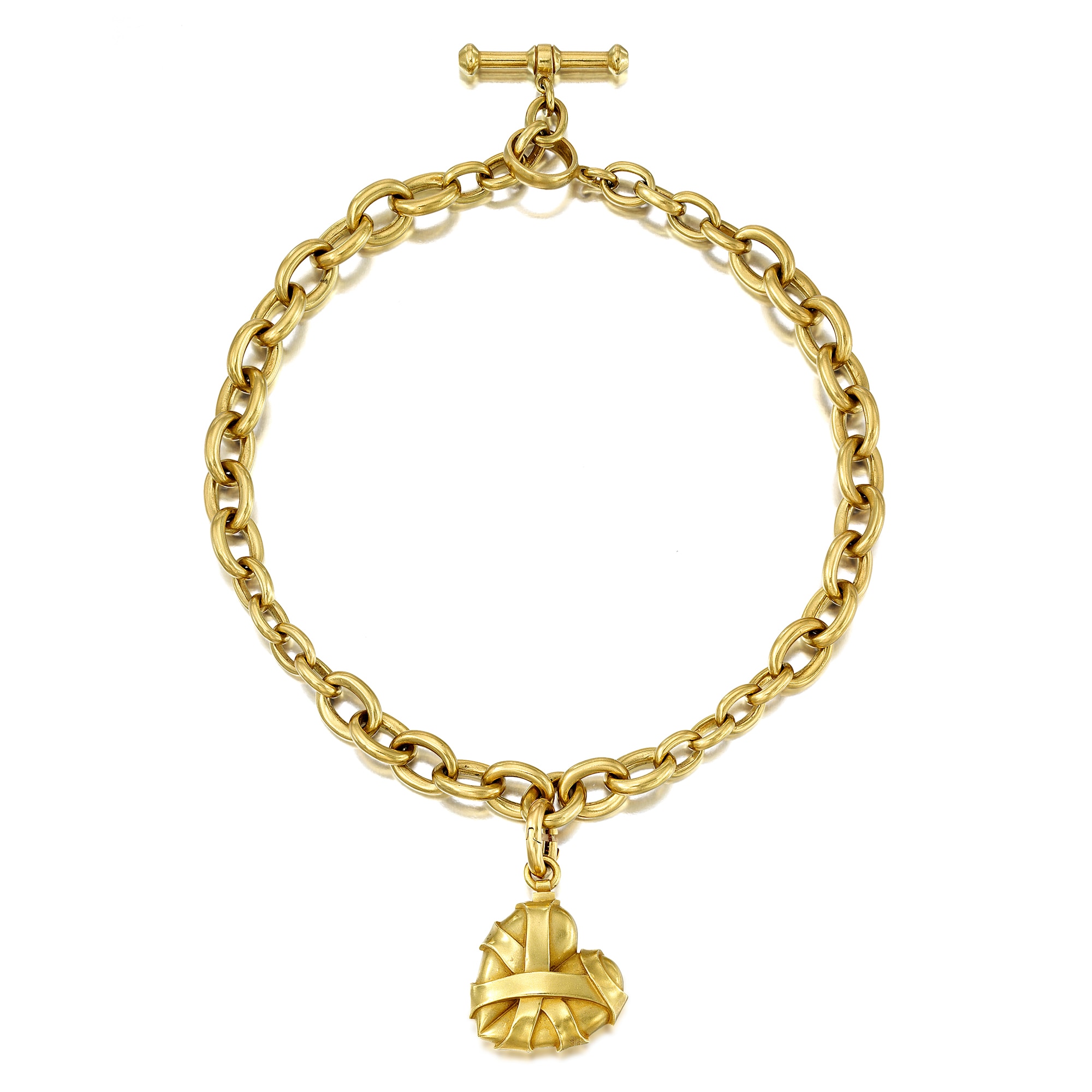 <p><strong>KIESELSTEIN-CORD</strong> <em>A Gold Pendant and Necklace</em></p>