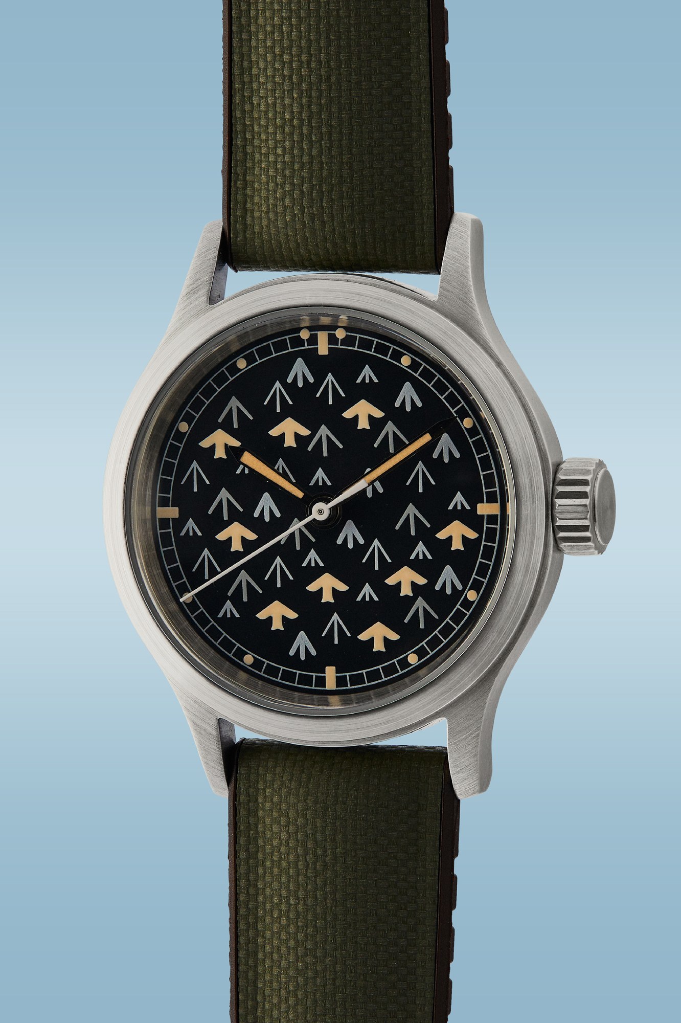 <p>Equation of Time x Atom Moore &lsquo;Fat Arrow&rsquo; Prototype, stainless steel, circa 2022. Brand New, with limited edition metal print.</p>
