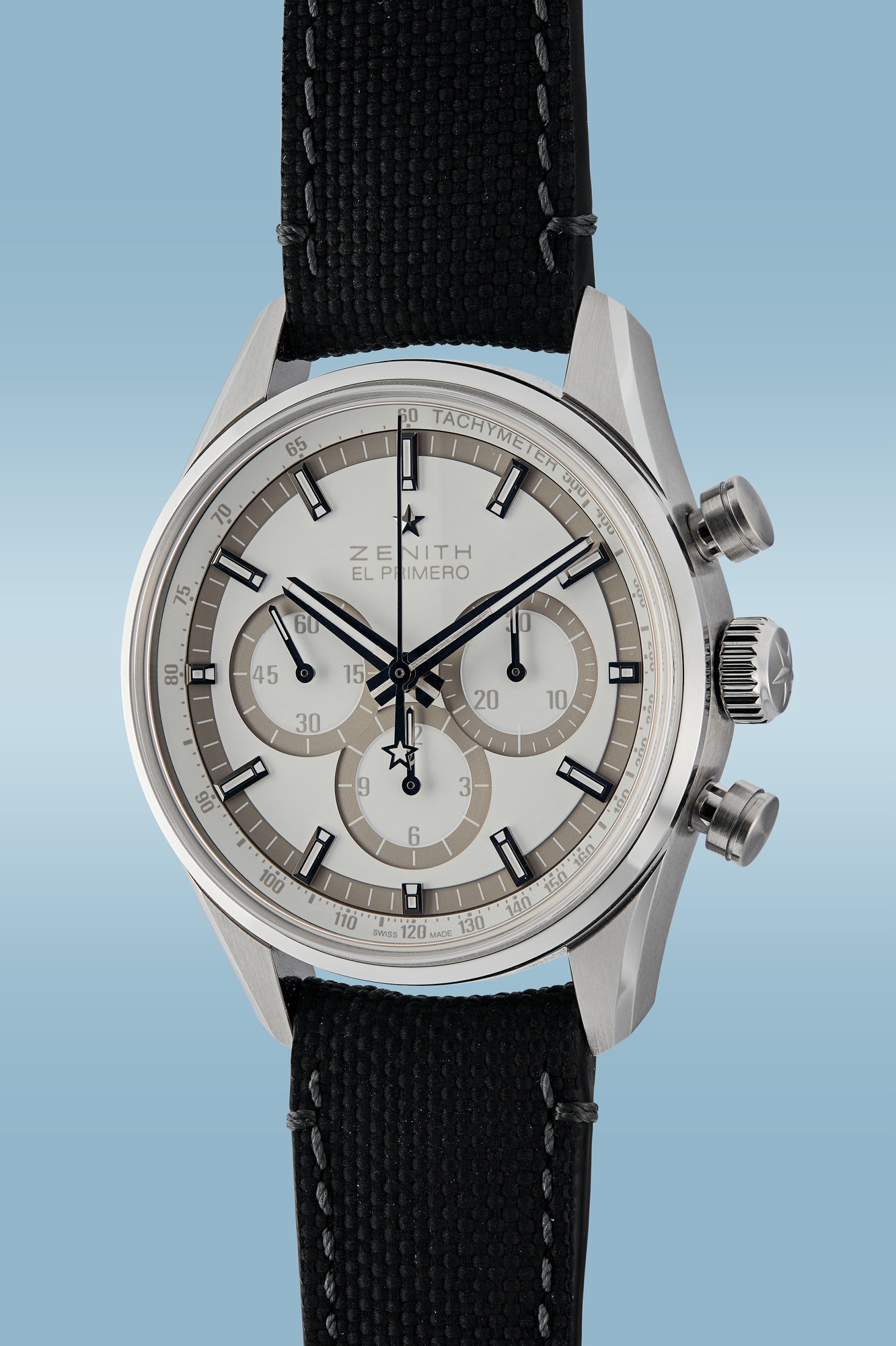 <p><strong>ZENITH,</strong> Collective x Zenith Chronomaster El Primero C.01, stainless steel, circa 2019.&nbsp;</p>
