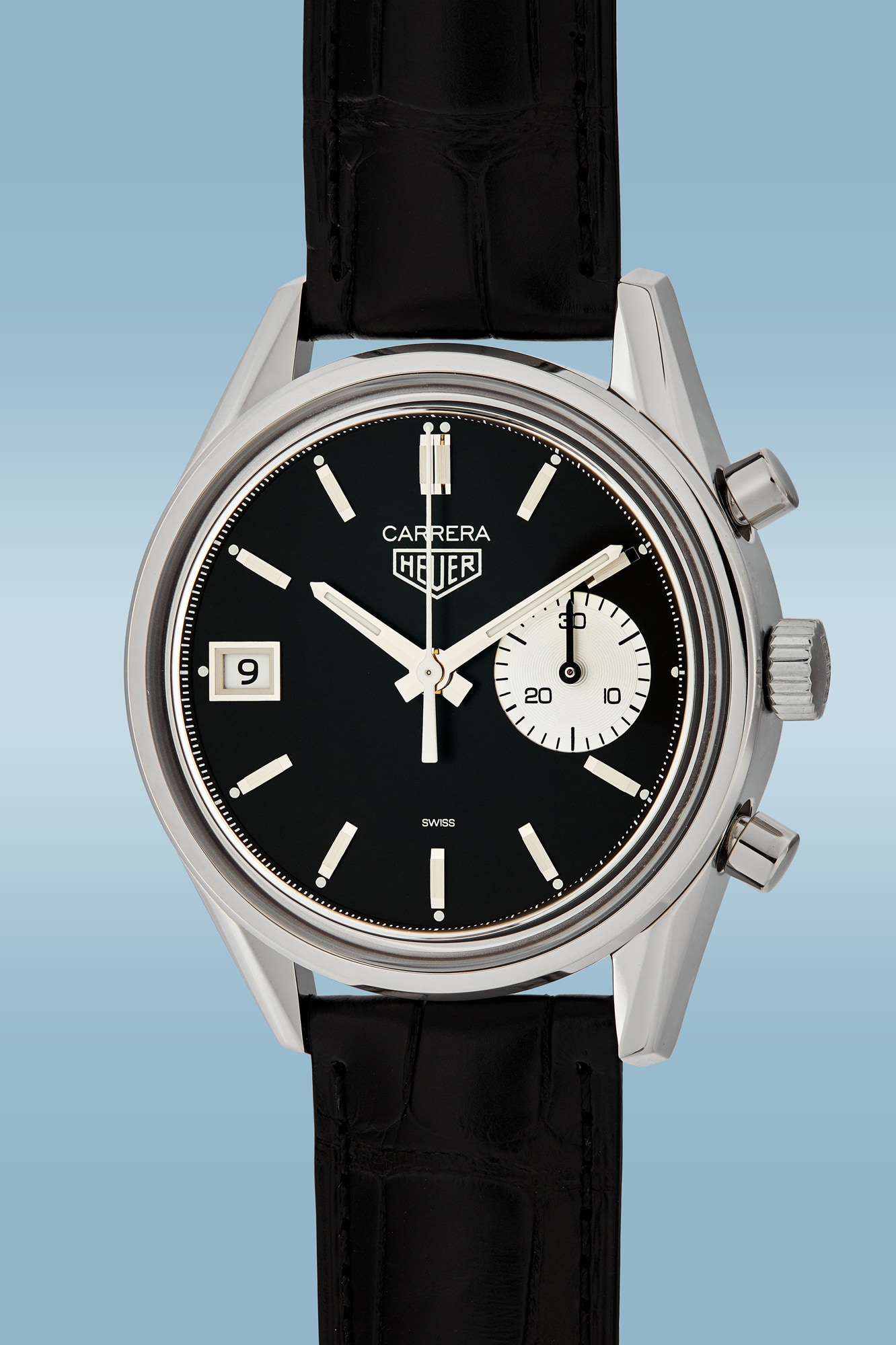 <p><strong>TAG HEUER</strong>, HODINKEE TAG Heuer Carrera &lsquo;Dato&rsquo; Limited Edition, stainless steel, circa 2020. Brand New.</p>
