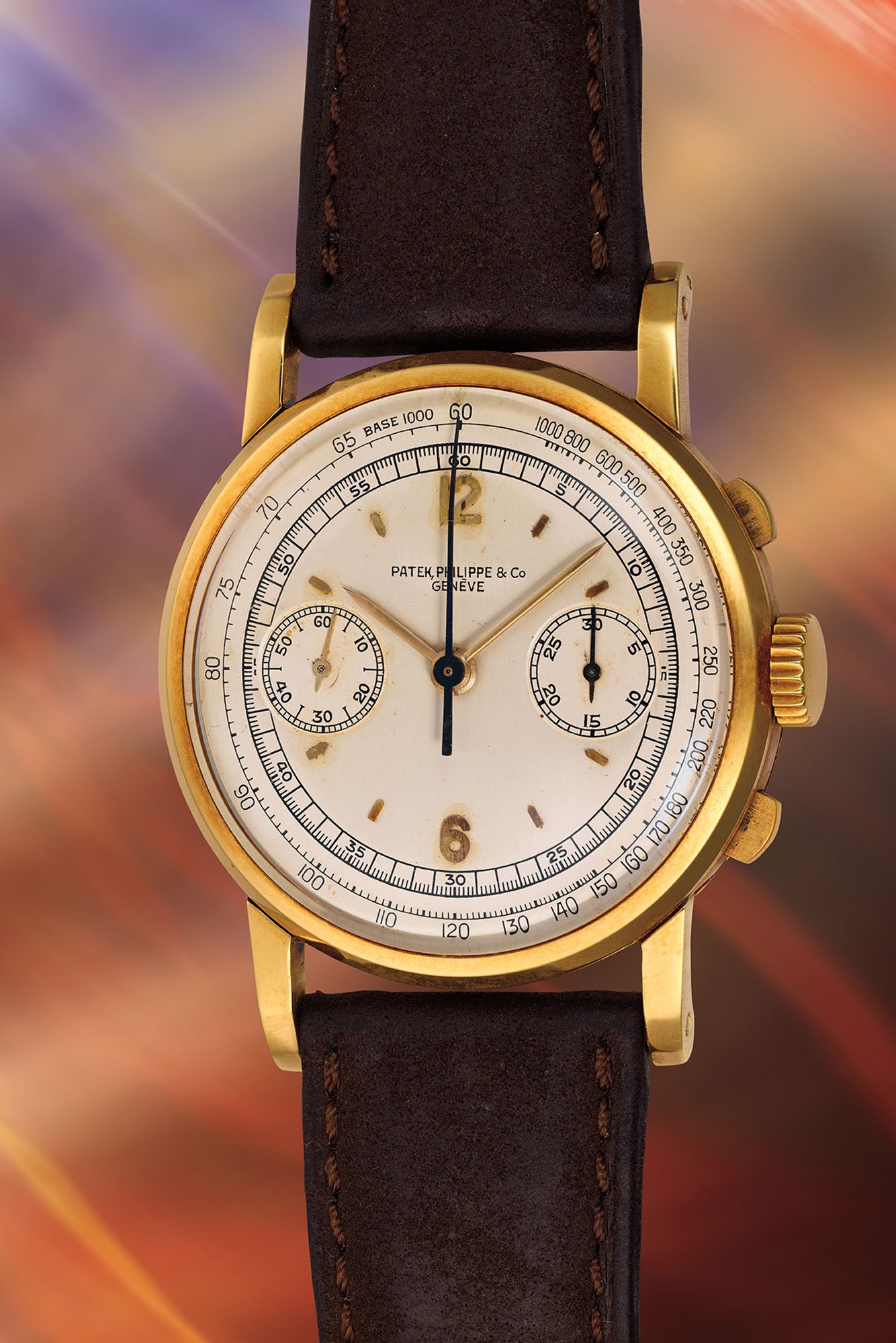 <p><strong>PATEK&nbsp;PHILIPPE</strong> <em>Reference 1506, 18K yellow gold</em></p>
