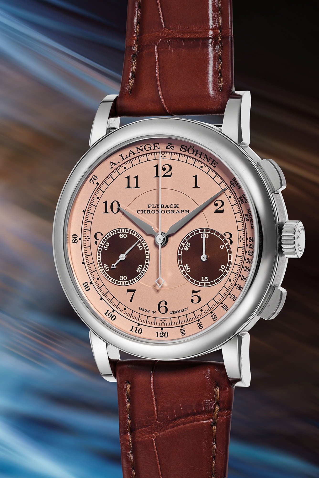 <p><strong>A. LANGE&nbsp;&amp; S&Ouml;HNE</strong><em>&nbsp;1815 Chronograph Concorso d&rsquo;Eleganza Villa d&rsquo;Este &ldquo;Best of Show&rdquo; Winner, 18K white gold</em></p>
