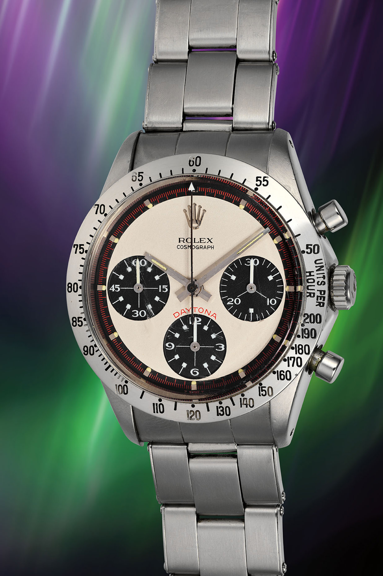 <p><strong>ROLEX&nbsp;</strong><em>Reference 6239 Cosmograph Daytona &quot;Paul Newman&quot;, from the original owner</em></p>
