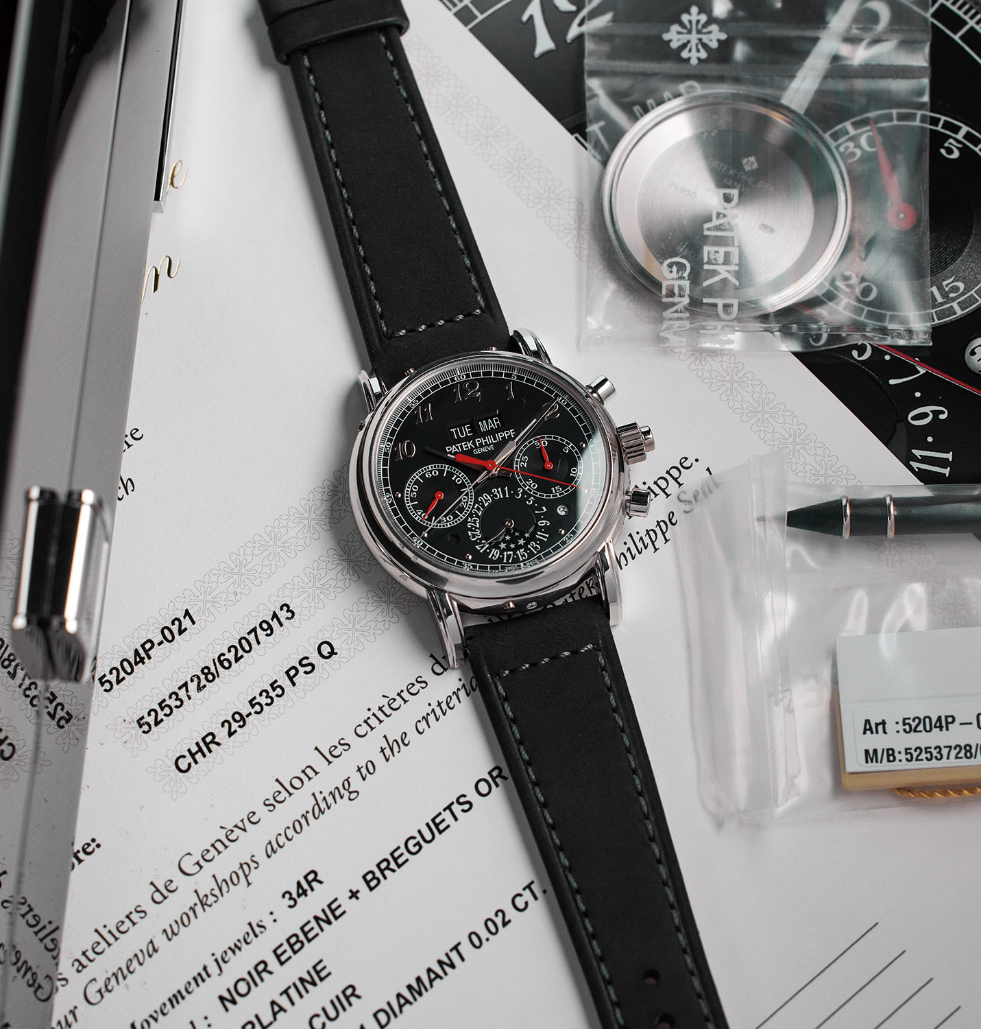 PATEK PHILIPPE 名刺入れ ブラック Patek Philippe Calatrava – Analog:Shift