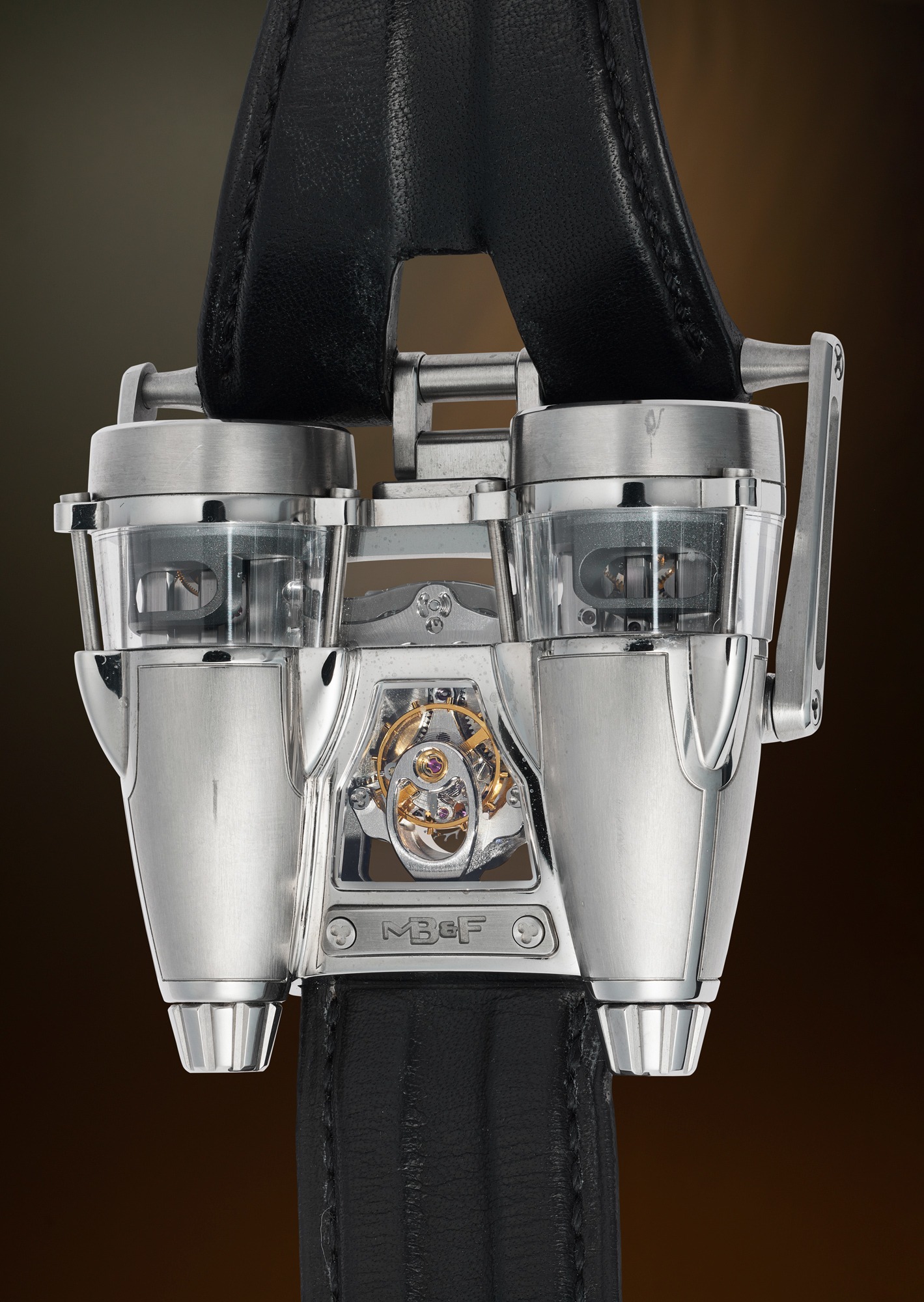 <p><strong>MB&amp;F</strong> <em>Horological Machine 4 &quot;Thunderbolt&quot; in titanium, from the original owner</em>, circa 2011</p>

