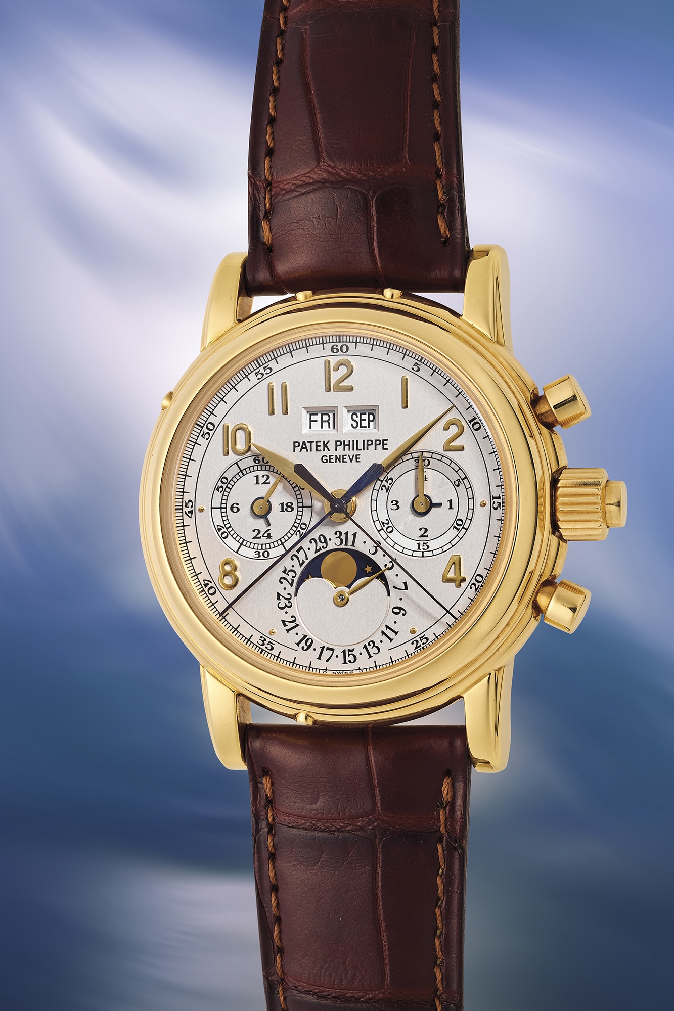 <p><strong>PATEK PHILIPPE</strong> <em>Ref. 5004J, 18K yellow gold&nbsp;</em></p>
