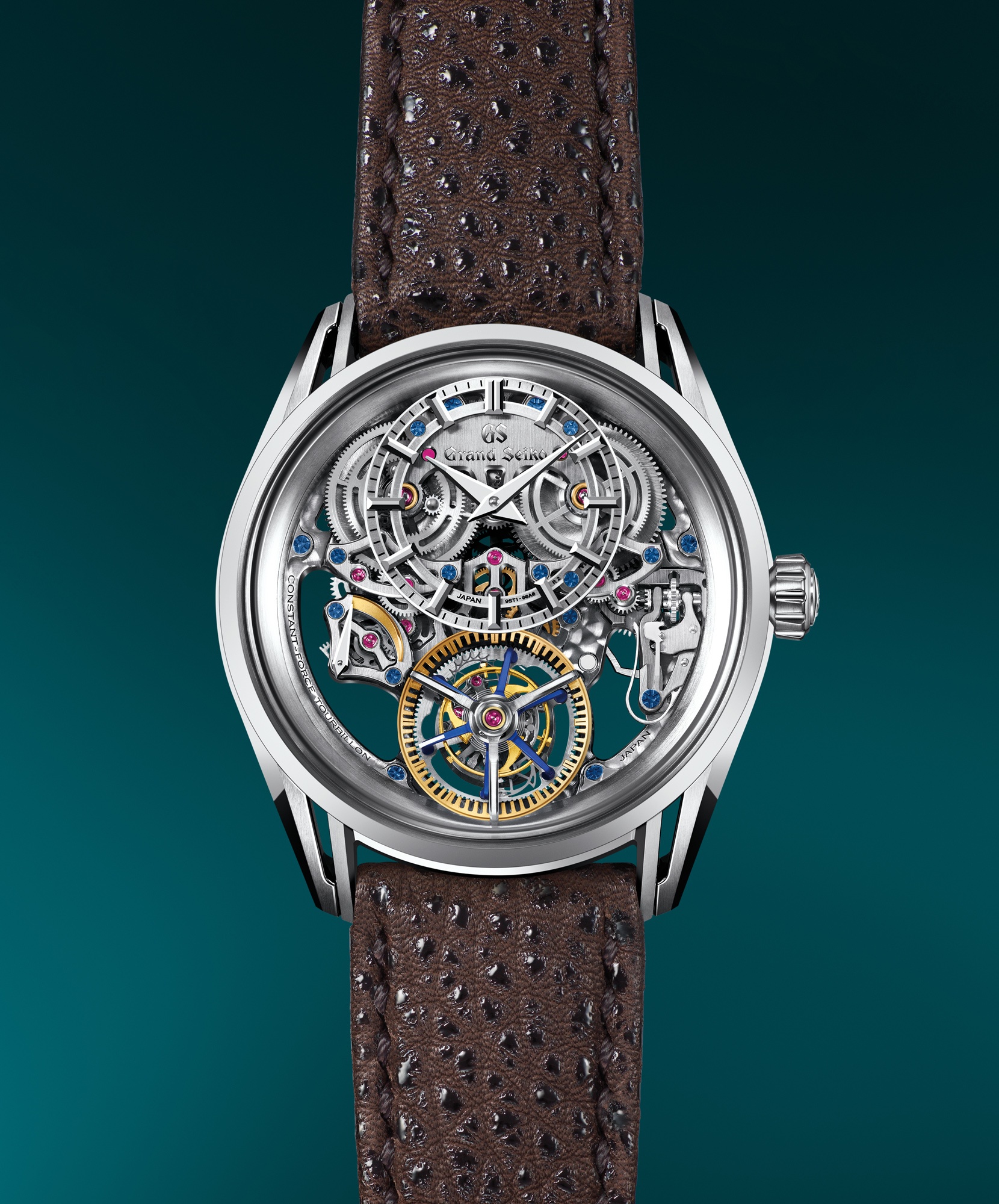 <p><strong>GRAND SEIKO</strong>, Kodo Constant-Force Tourbillon - A unique, brand new, exceptional, and historical skeletonized tourbillon wristwatch with a single axis constant-force and tourbillon mechanism</p>