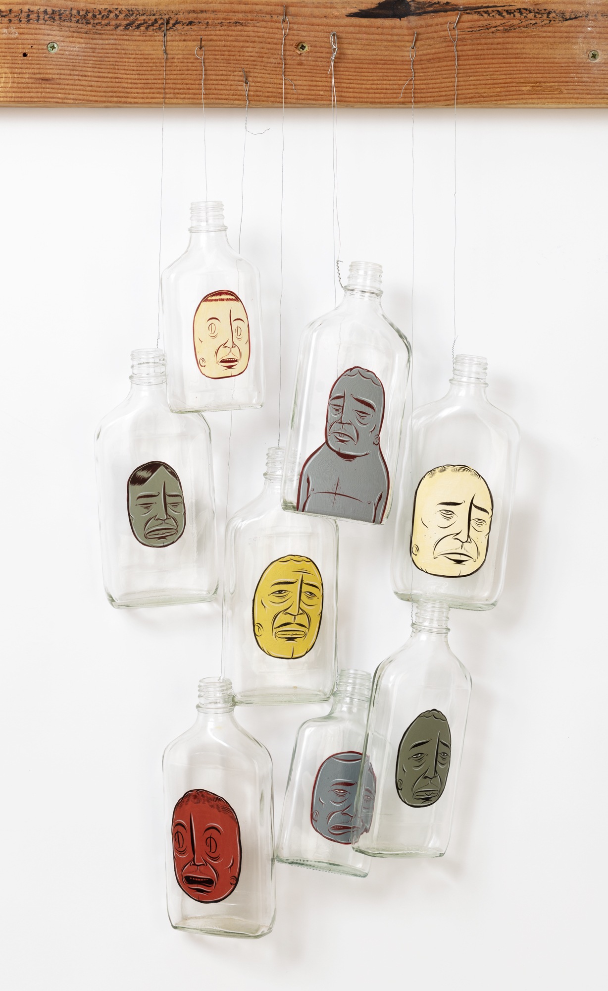 <p><strong>BARRY MCGEE</strong> <em>Untitled (8 Bottles), </em>2003</p>