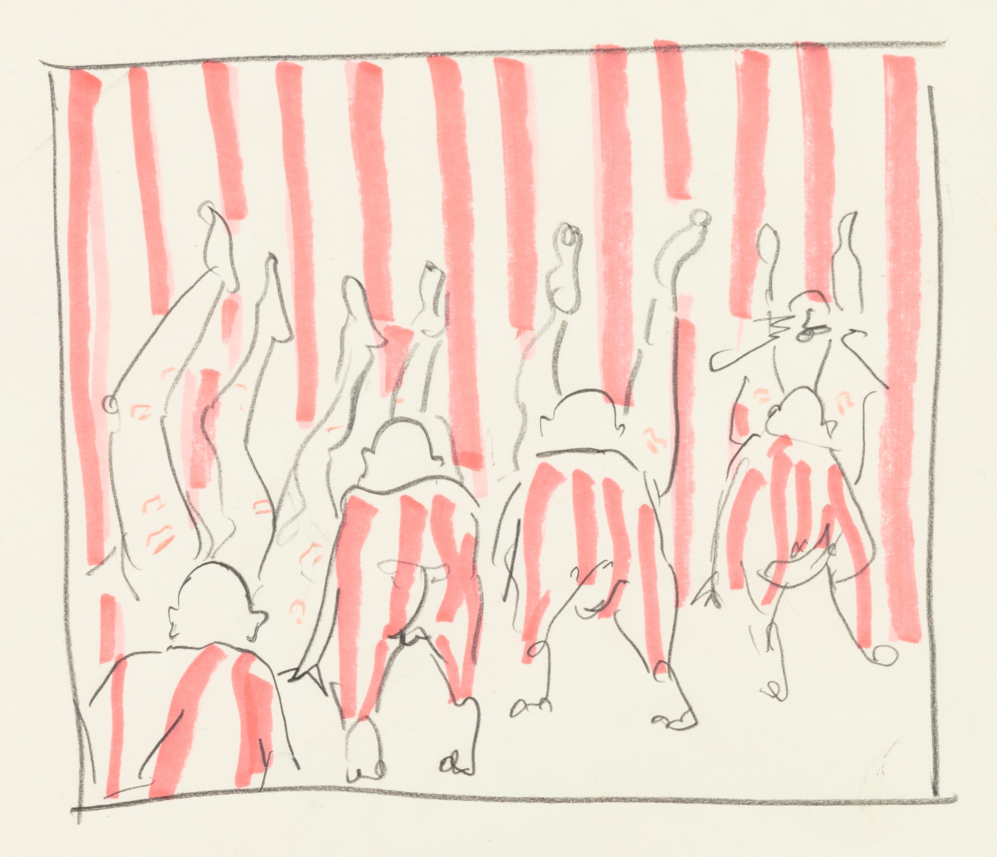 <p><strong>TALA MADANI </strong><em>Untitled (Stripes),</em> 2008</p>