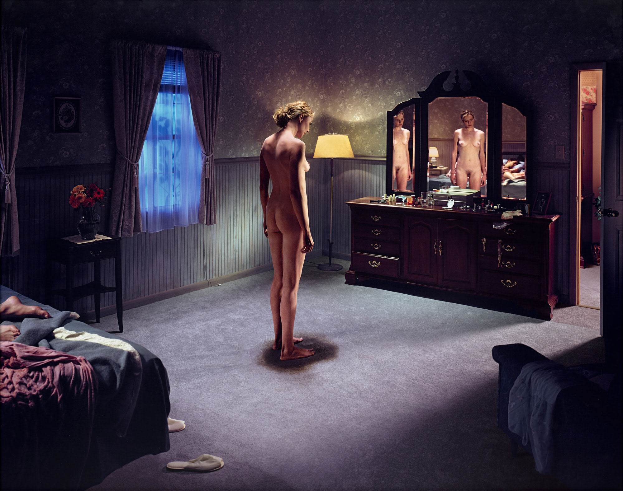 <p><strong>GREGORY CREWDSON</strong> <em>Untitled (Woman Stain)</em>, 2001</p>