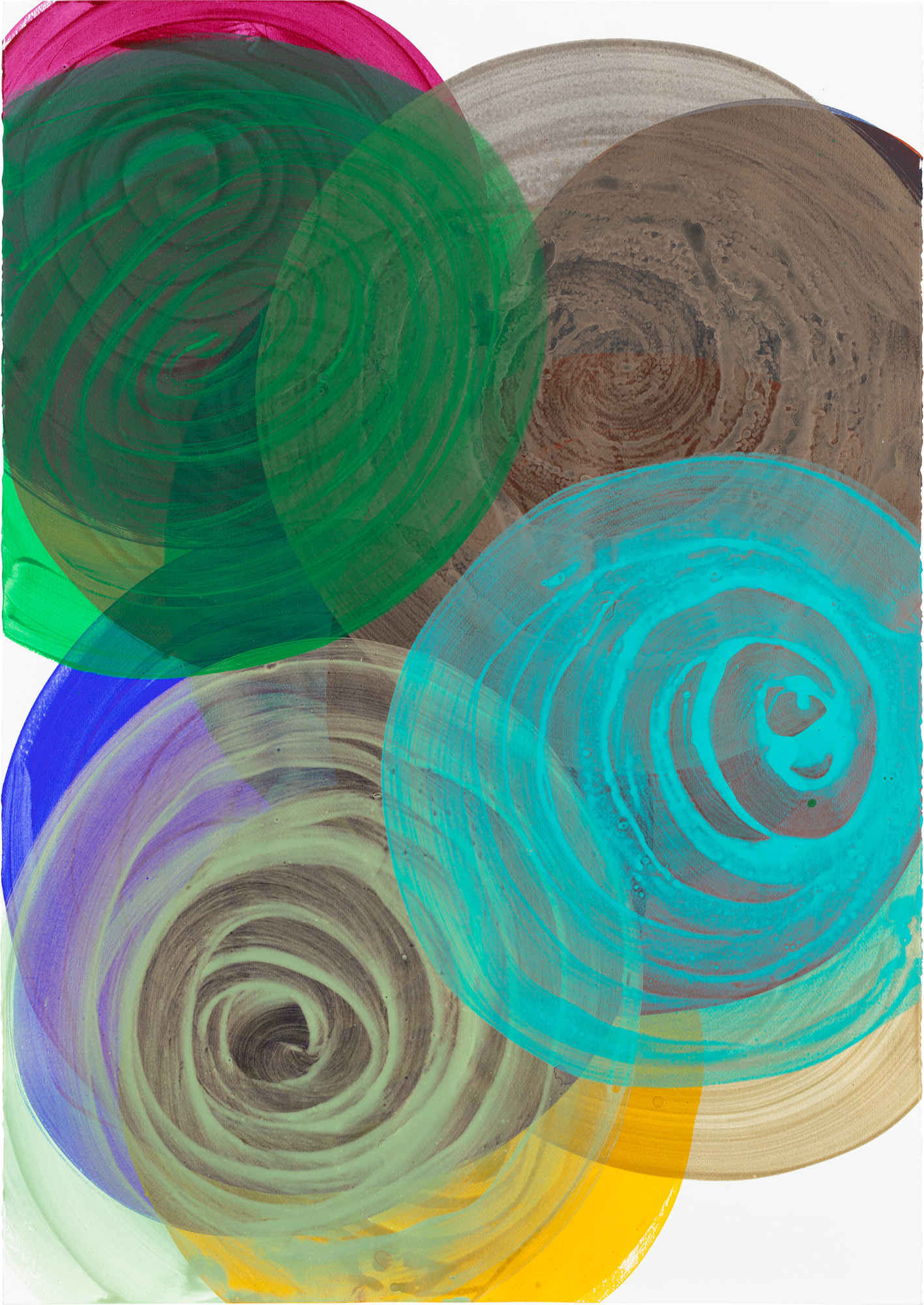 <p><strong>KATHARINA GROSSE</strong> <em>Untitled</em> <em>(2006/3022S), </em>2006</p>