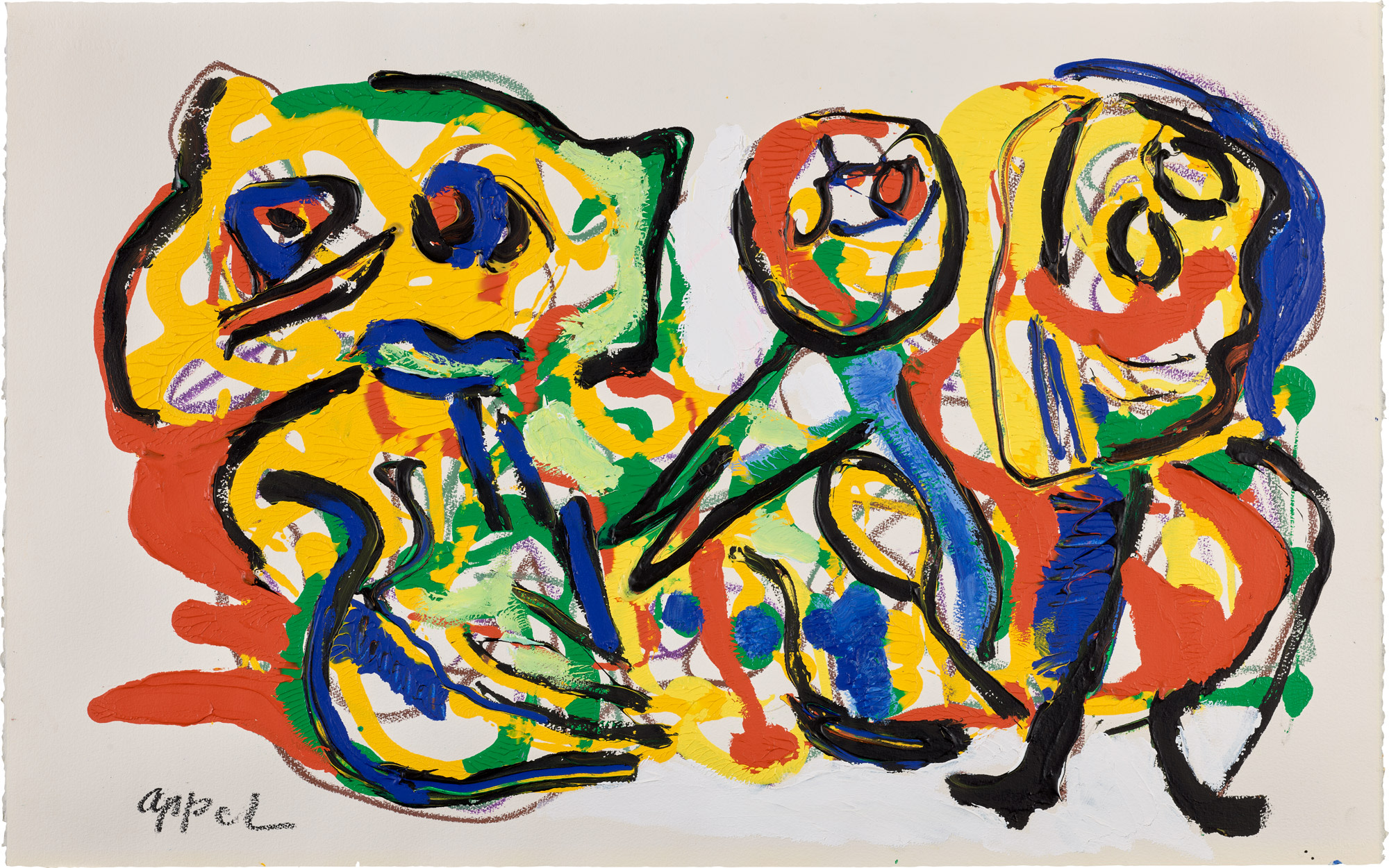 <p><strong>KAREL APPEL </strong><em>The Family,</em> 1989</p>