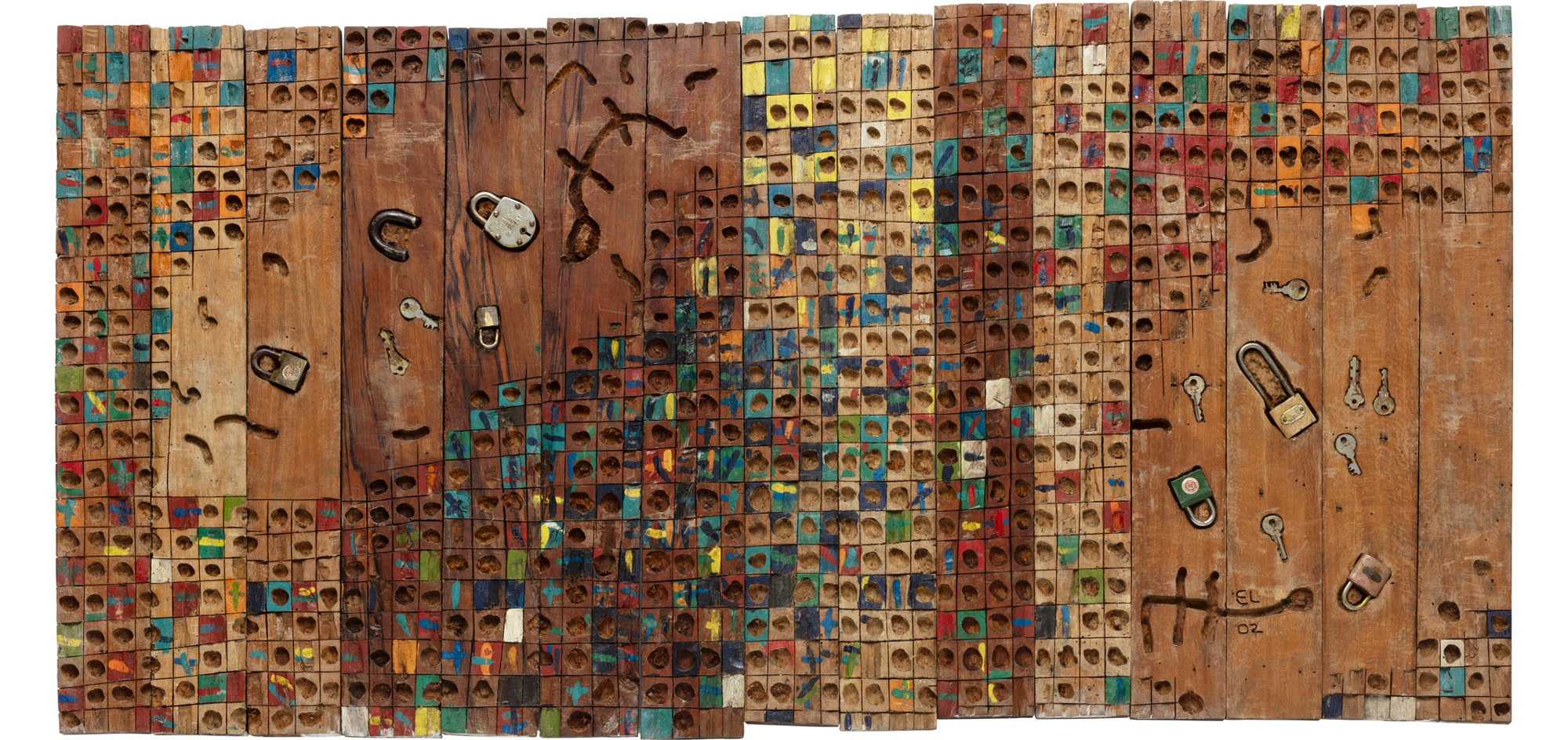 <p><strong>EL ANATSUI</strong> <em>Untitled,</em> 2002</p>