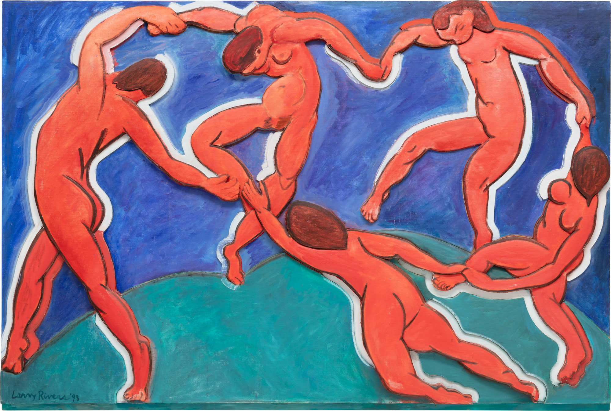 <p><strong>LARRY RIVERS</strong> T<em>he Charmed Circle After Matisse's La Danse, </em>1993</p>