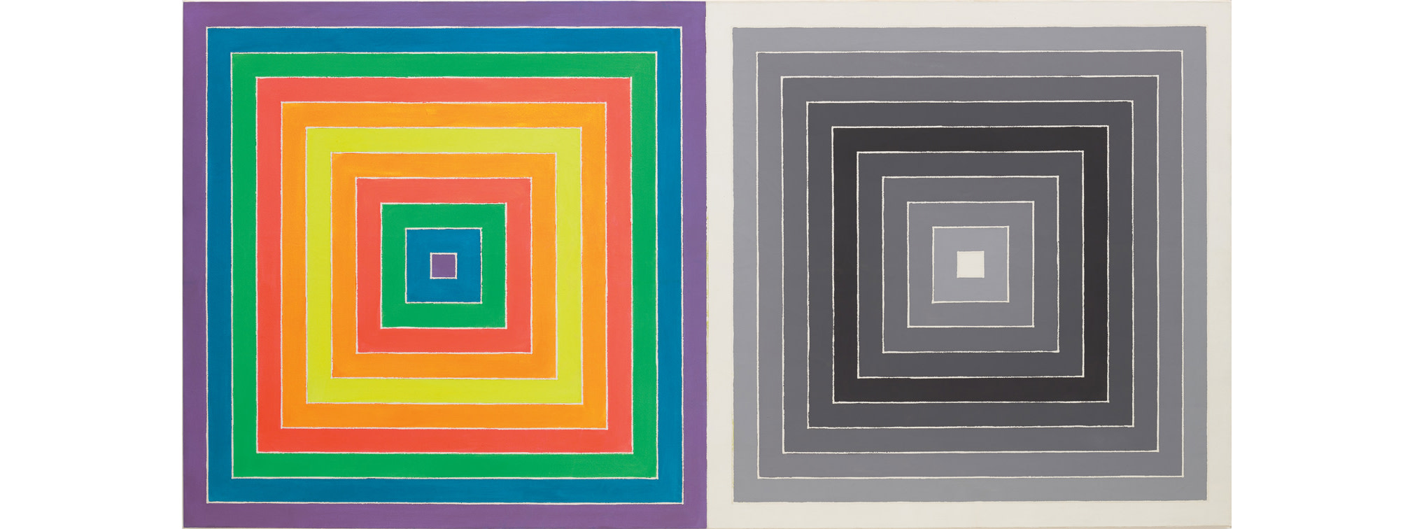 <p><strong>FRANK STELLA</strong> <em>WLID</em>, 1967</p>