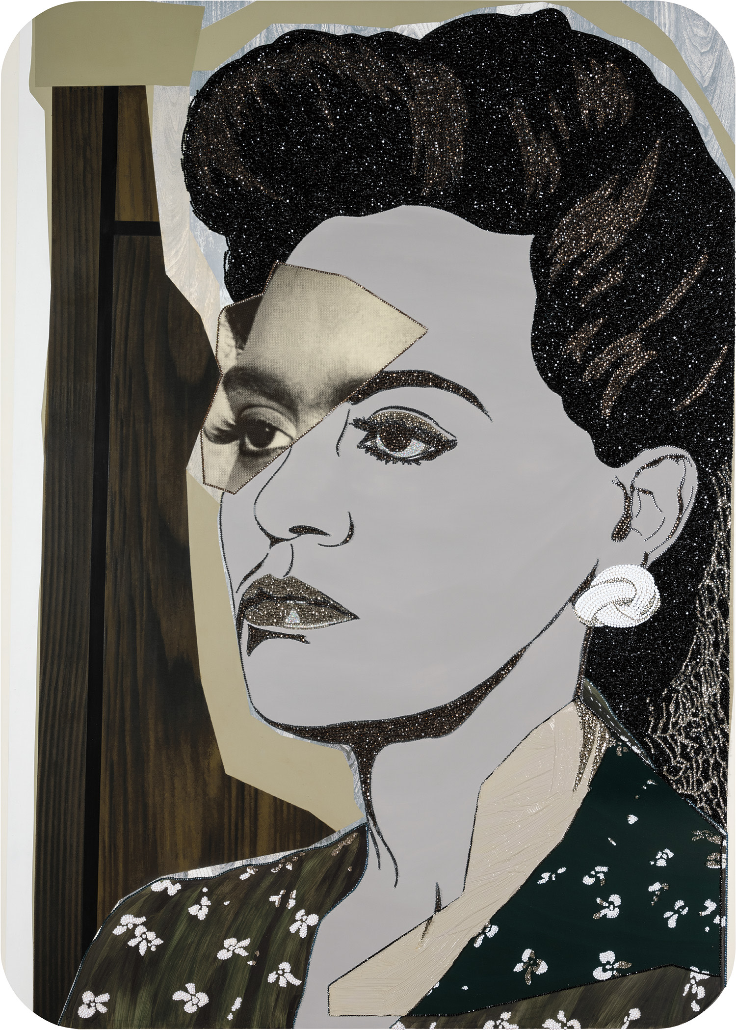 <p><strong>MICKALENE THOMAS </strong><em>Clarivel Right</em>, 2014</p>