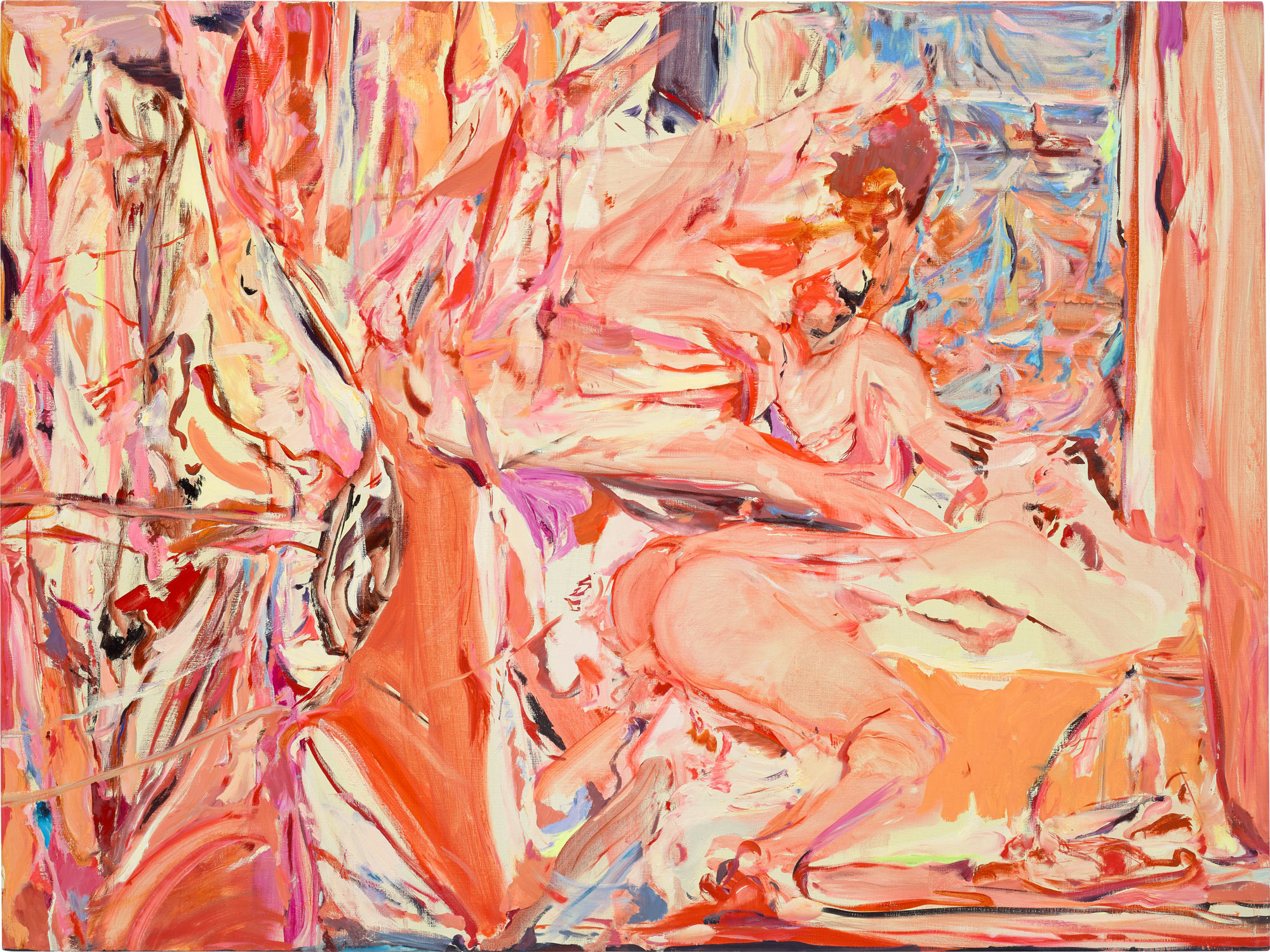 <p><strong>CECILY BROWN </strong><em>Blithe Spirit</em>, 1999</p>
