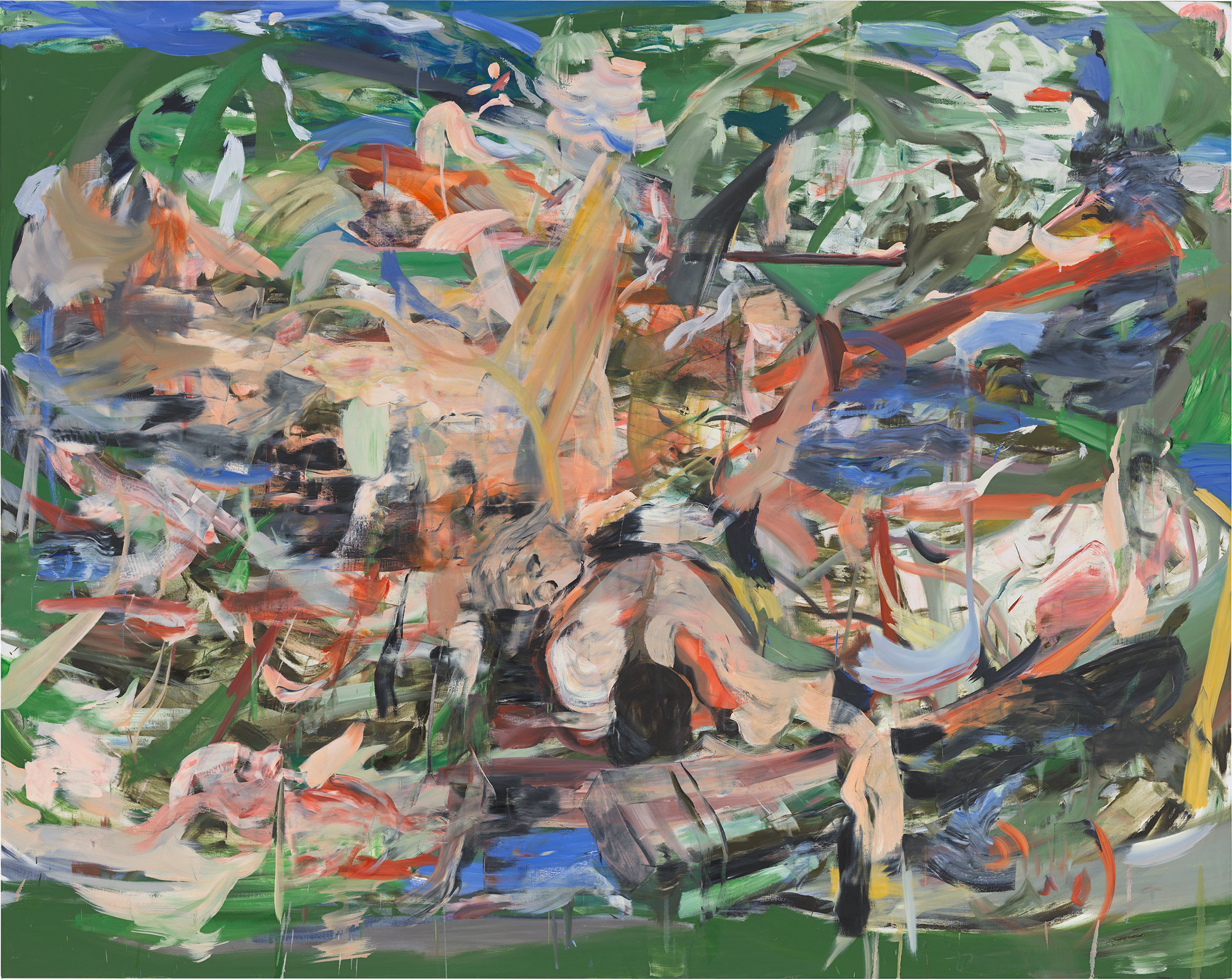 <p><strong>CECILY BROWN </strong><em>When Time Ran Out</em>, 2016</p>
