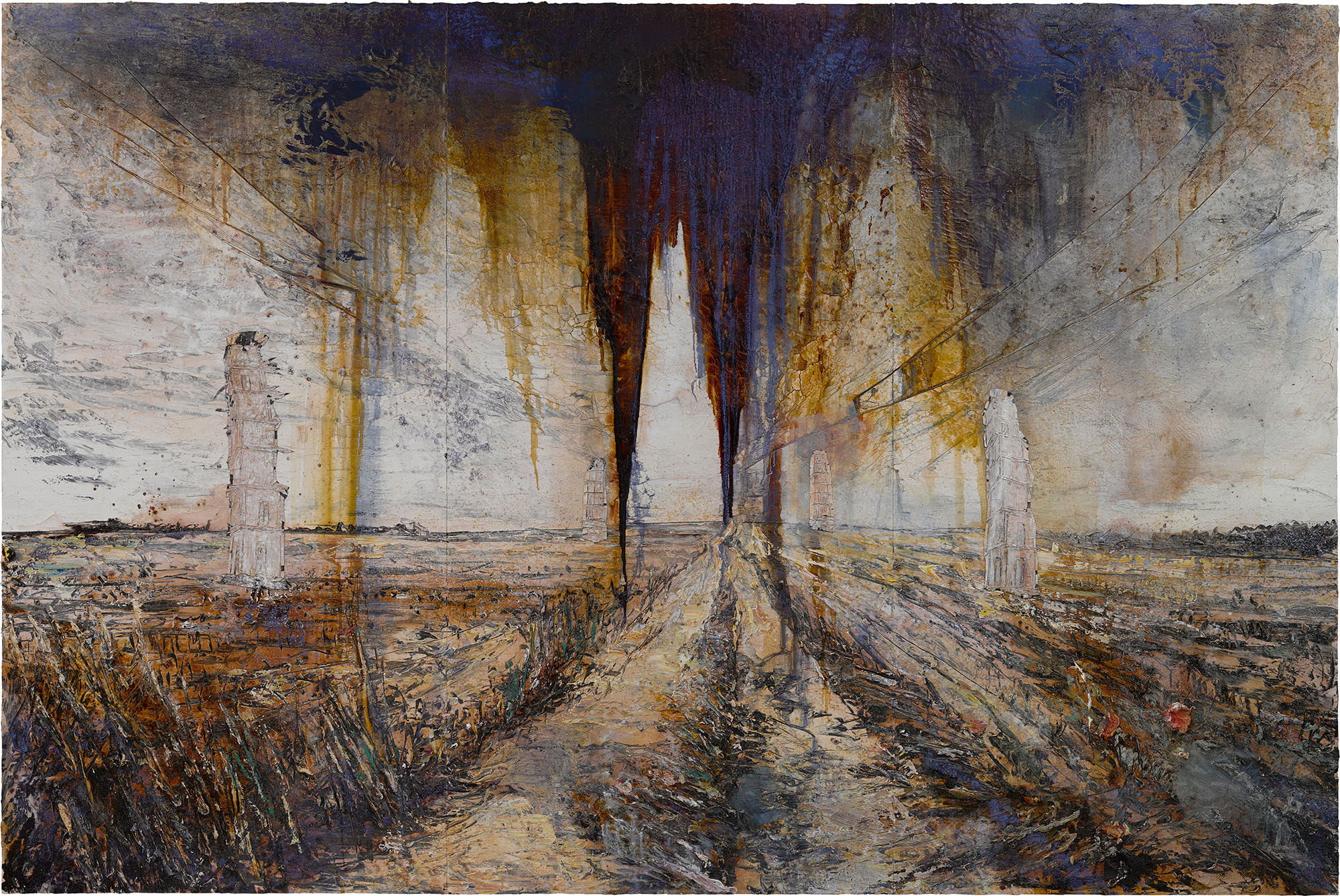<p><strong>ANSELM KIEFER</strong> <em>Walhalla</em>, 2016</p>