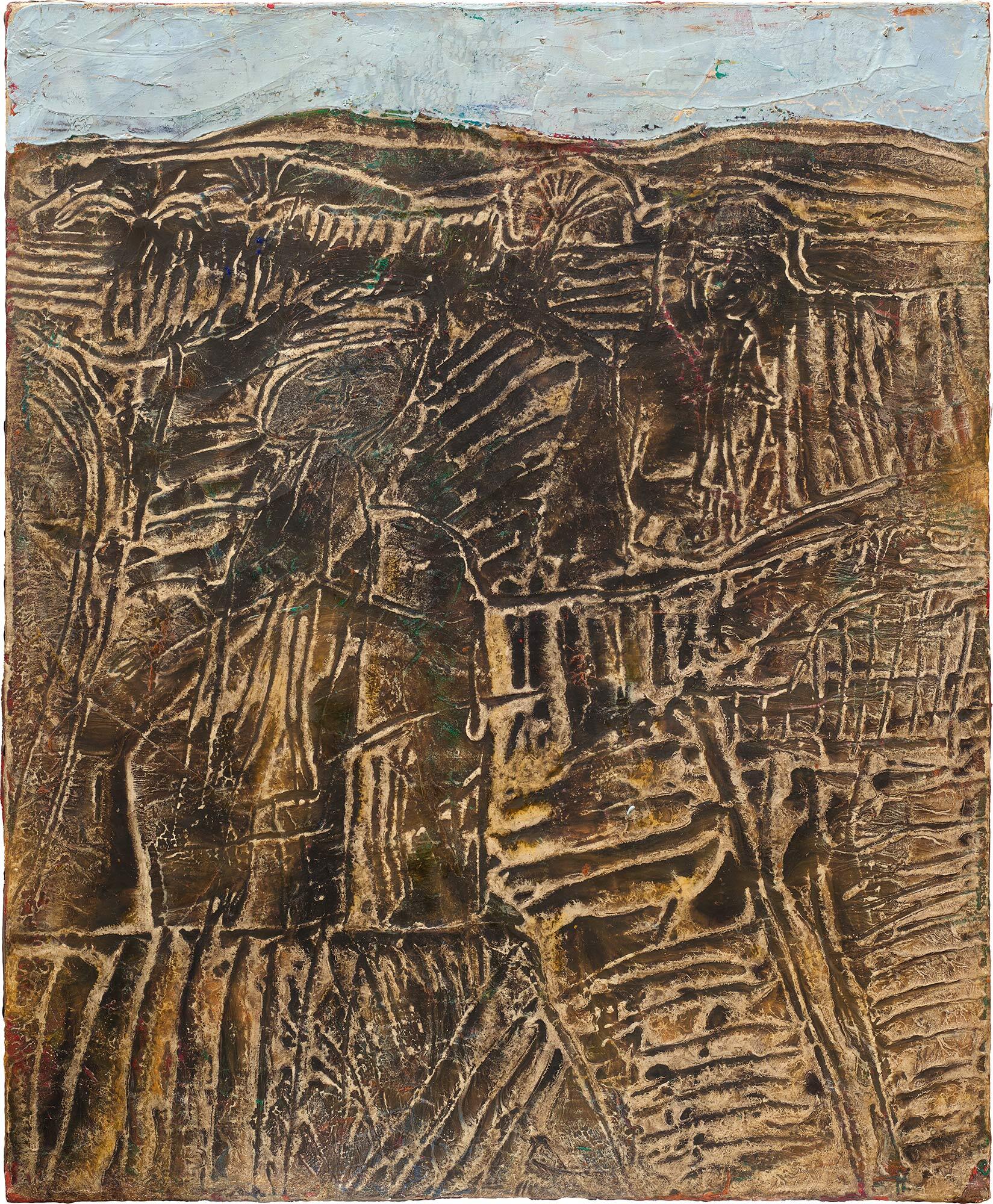 <p><strong>JEAN DUBUFFET</strong>&nbsp;<em>Arabe au desert,</em>&nbsp;1948</p>
