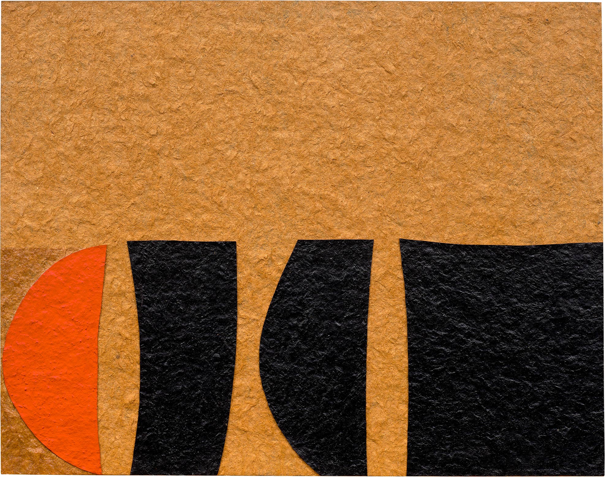 <p><strong>ALBERTO BURRI</strong> <em>Cellotex</em>, £50,000–£70,000 </p>