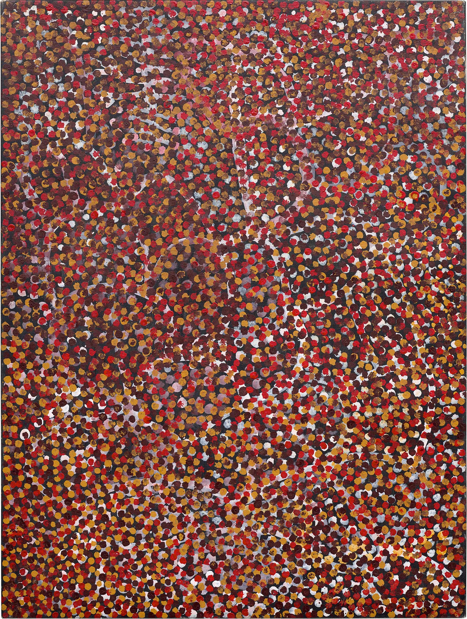 <p><strong>EMILY KAM KNGWARRAY </strong><em>Wandering Emu</em>, £70,000–100,000</p>